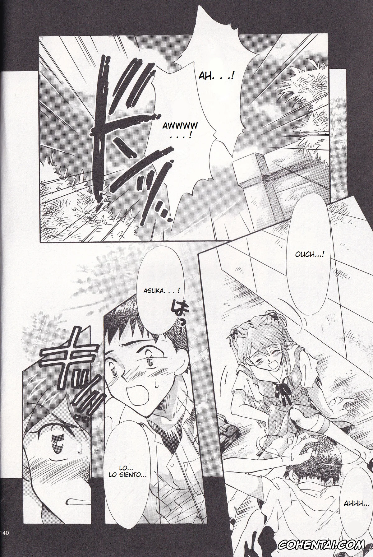 Neon Genesis Evangelion hentai, Asuka Langley Soryu hentai, Shinji Ikari hentai, Close Your Eyes Episode 0:4 (Neon Genesis Evangelion), pagina 6