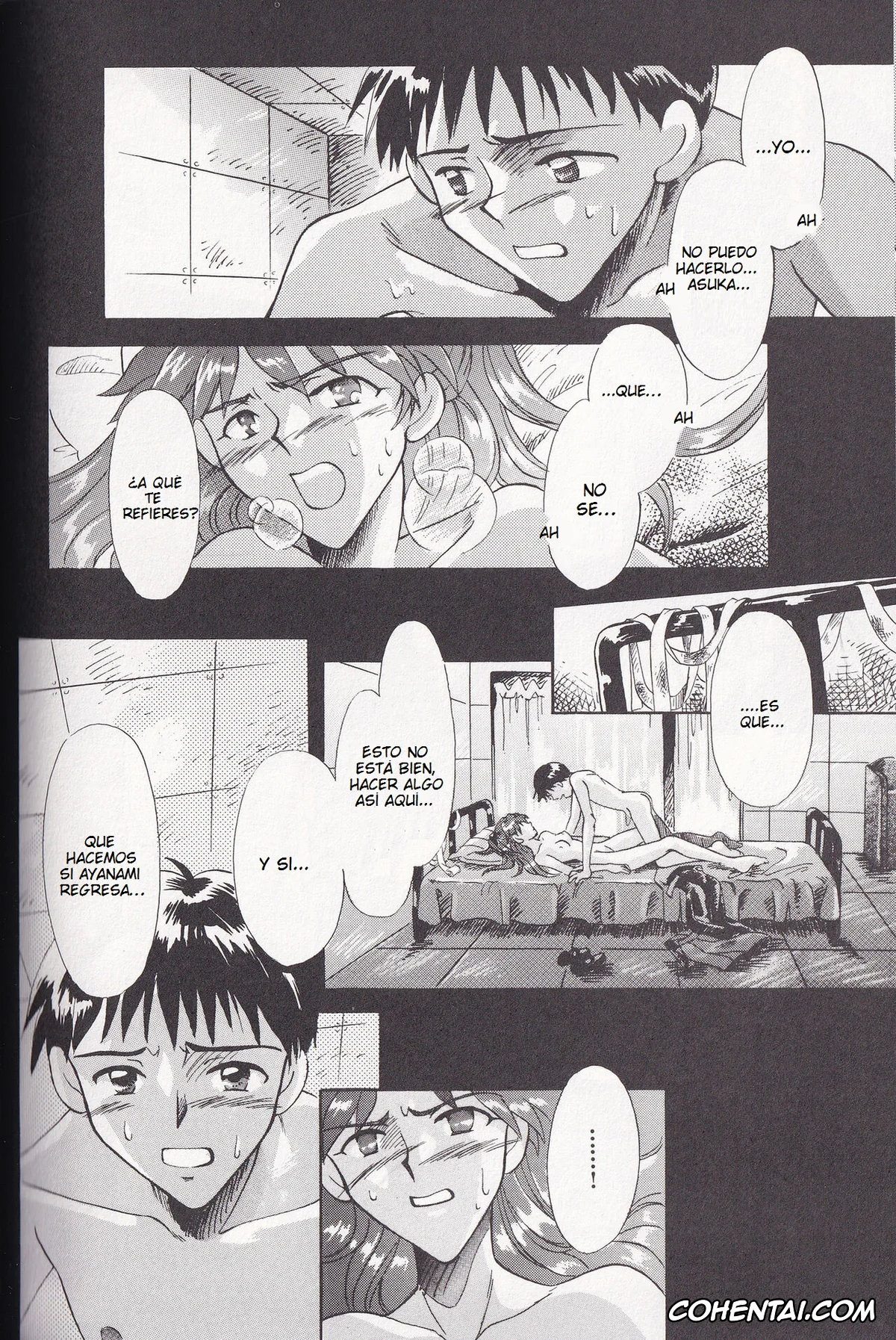 Neon Genesis Evangelion porno, Asuka Langley Soryu porno, Shinji Ikari porno, Close Your Eyes Episode 0:4 (Neon Genesis Evangelion), pagina 44