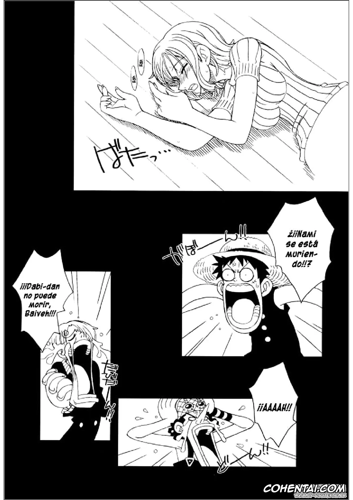 One Piece hentai, Nami hentai, Roronoa Zoro hentai, ORANGE PIE (One Piece), pagina 3