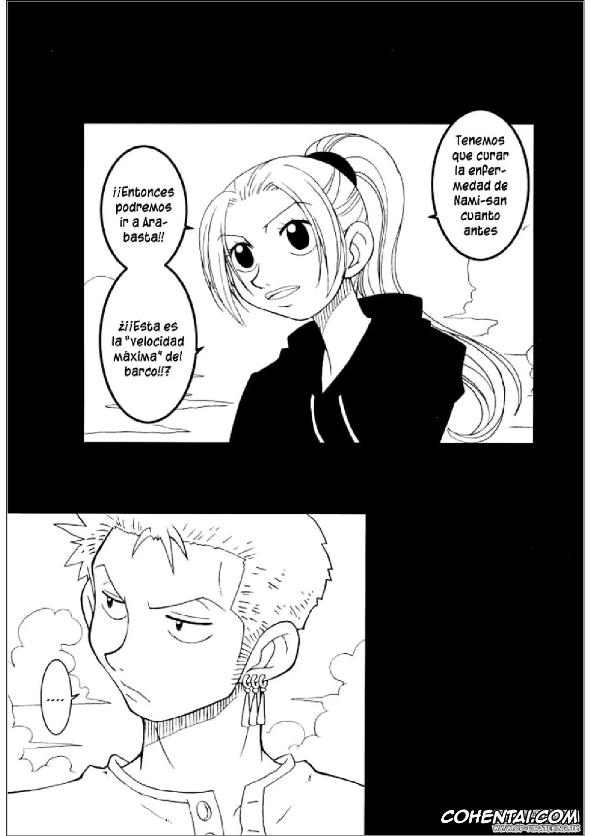 One Piece xxx, Nami xxx, Roronoa Zoro xxx, ORANGE PIE (One Piece), pagina 4