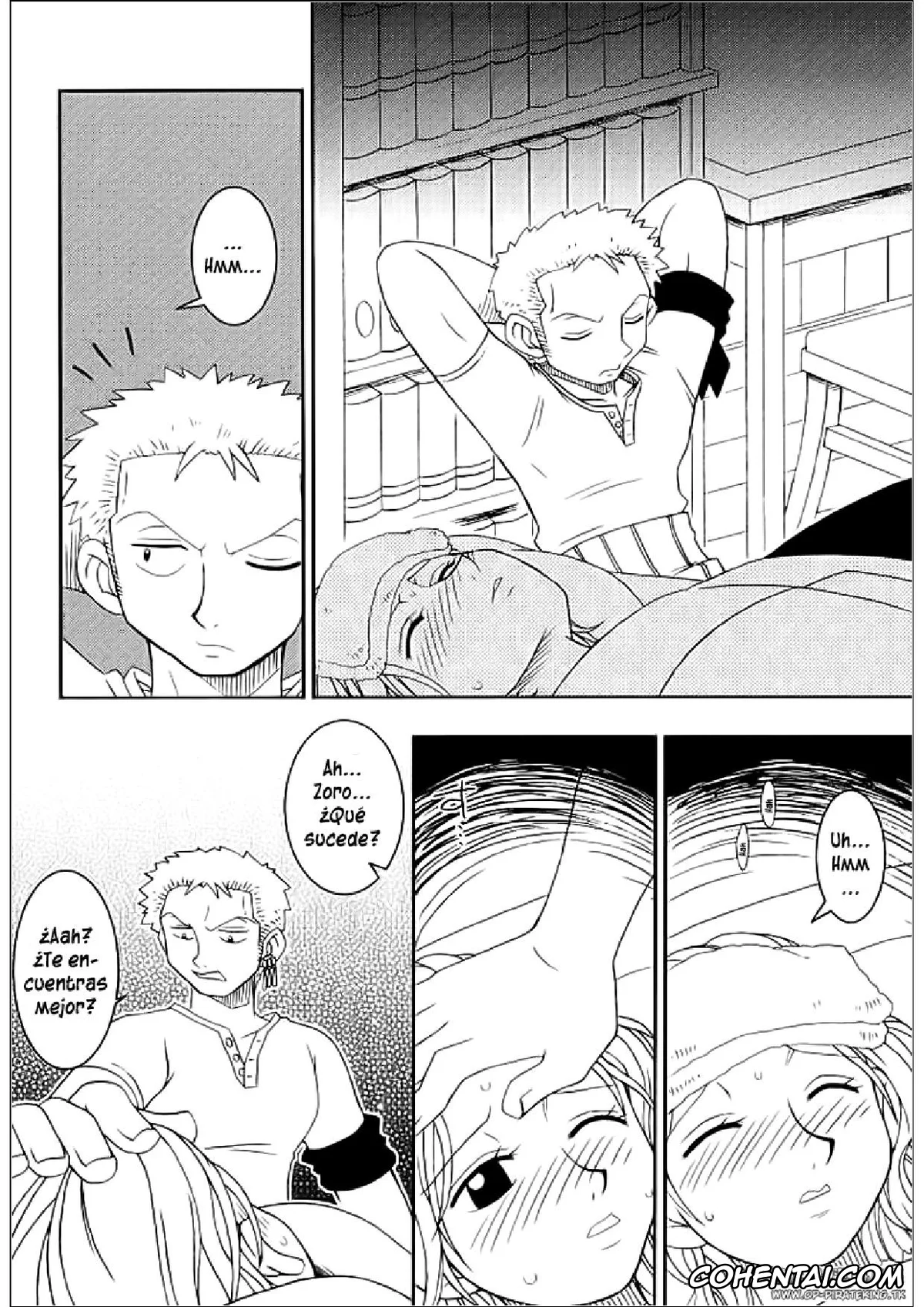 One Piece hentai, Nami hentai, Roronoa Zoro hentai, ORANGE PIE (One Piece), pagina 9