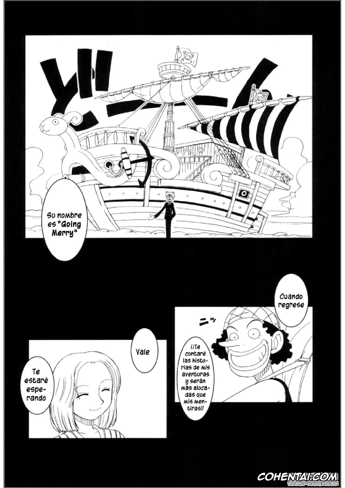 One Piece hentai, Nami hentai, Usopp hentai, ORANGE PIE Vol. 3 (One Piece), pagina 3