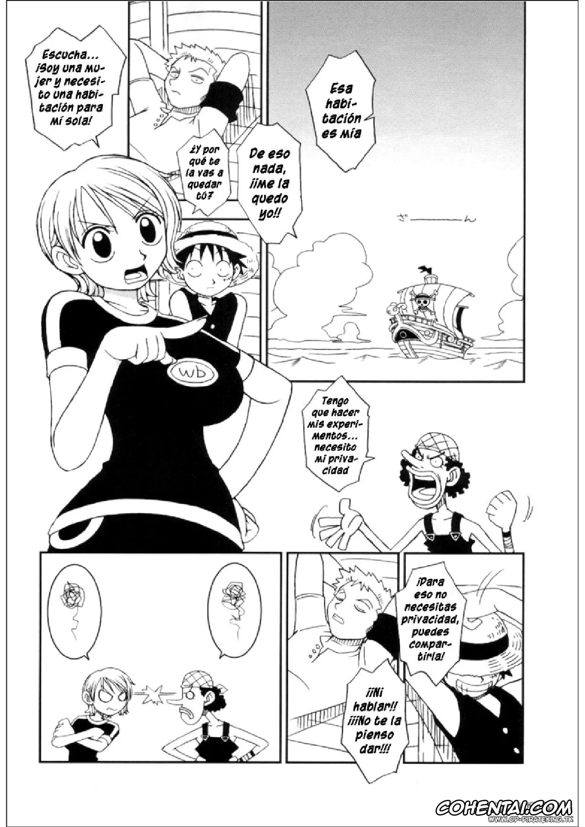 One Piece xxx, Nami xxx, Usopp xxx, ORANGE PIE Vol. 3 (One Piece), pagina 7