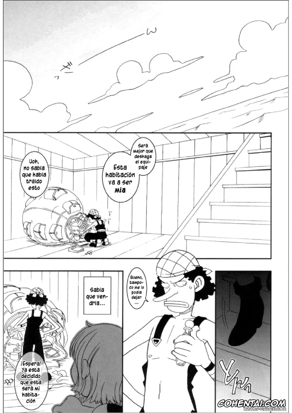 One Piece porno, Nami porno, Usopp porno, ORANGE PIE Vol. 3 (One Piece), pagina 8