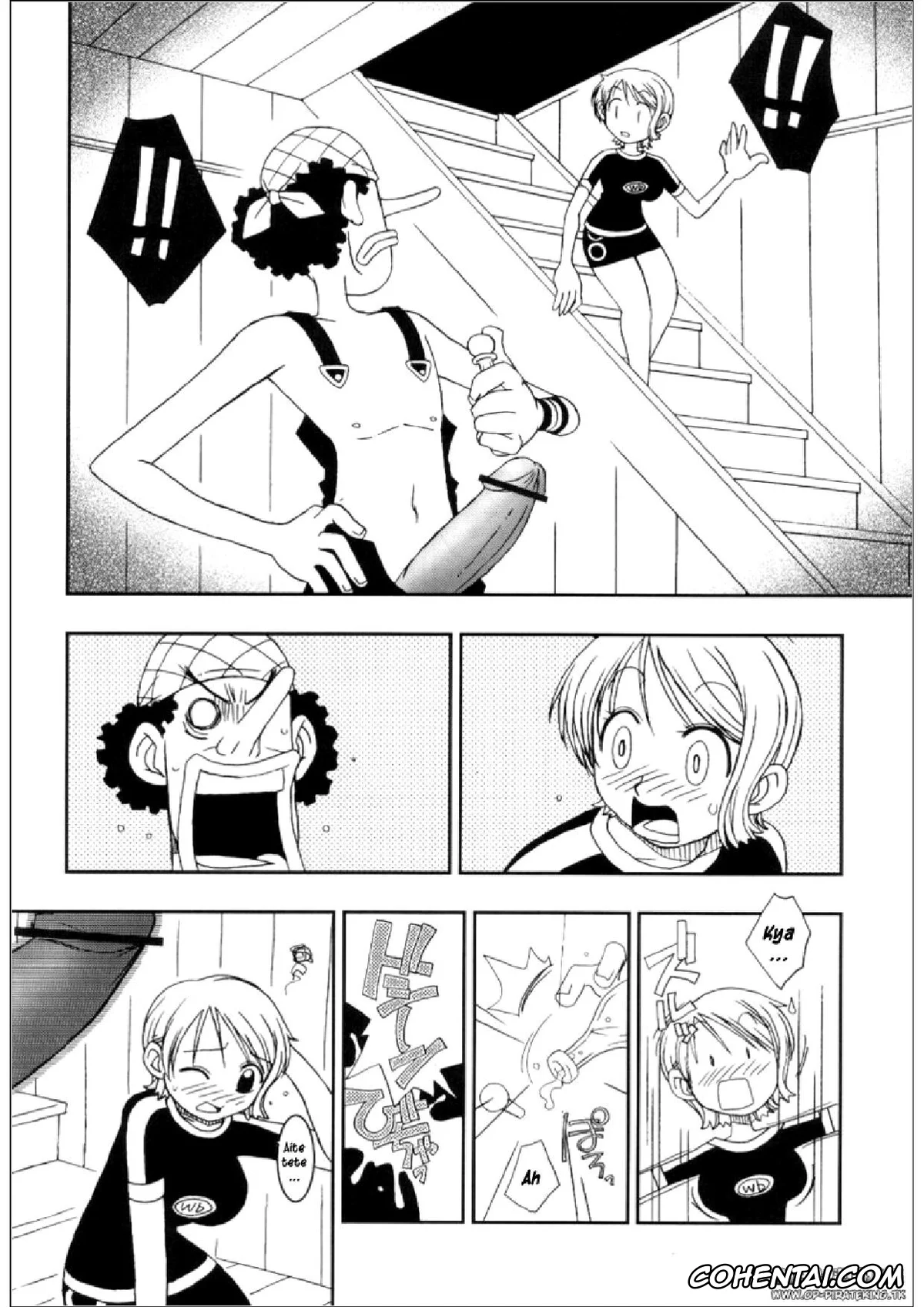 One Piece hentai, Nami hentai, Usopp hentai, ORANGE PIE Vol. 3 (One Piece), pagina 9