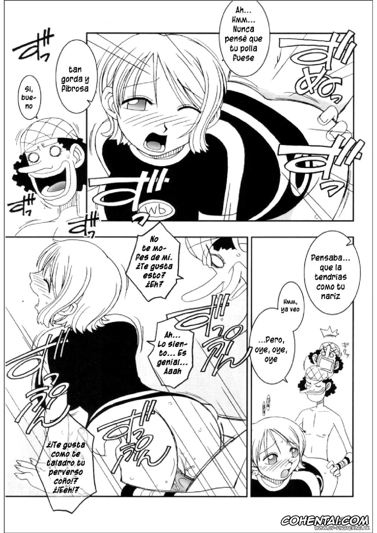 One Piece porno, Nami porno, Usopp porno, ORANGE PIE Vol. 3 (One Piece), pagina 14