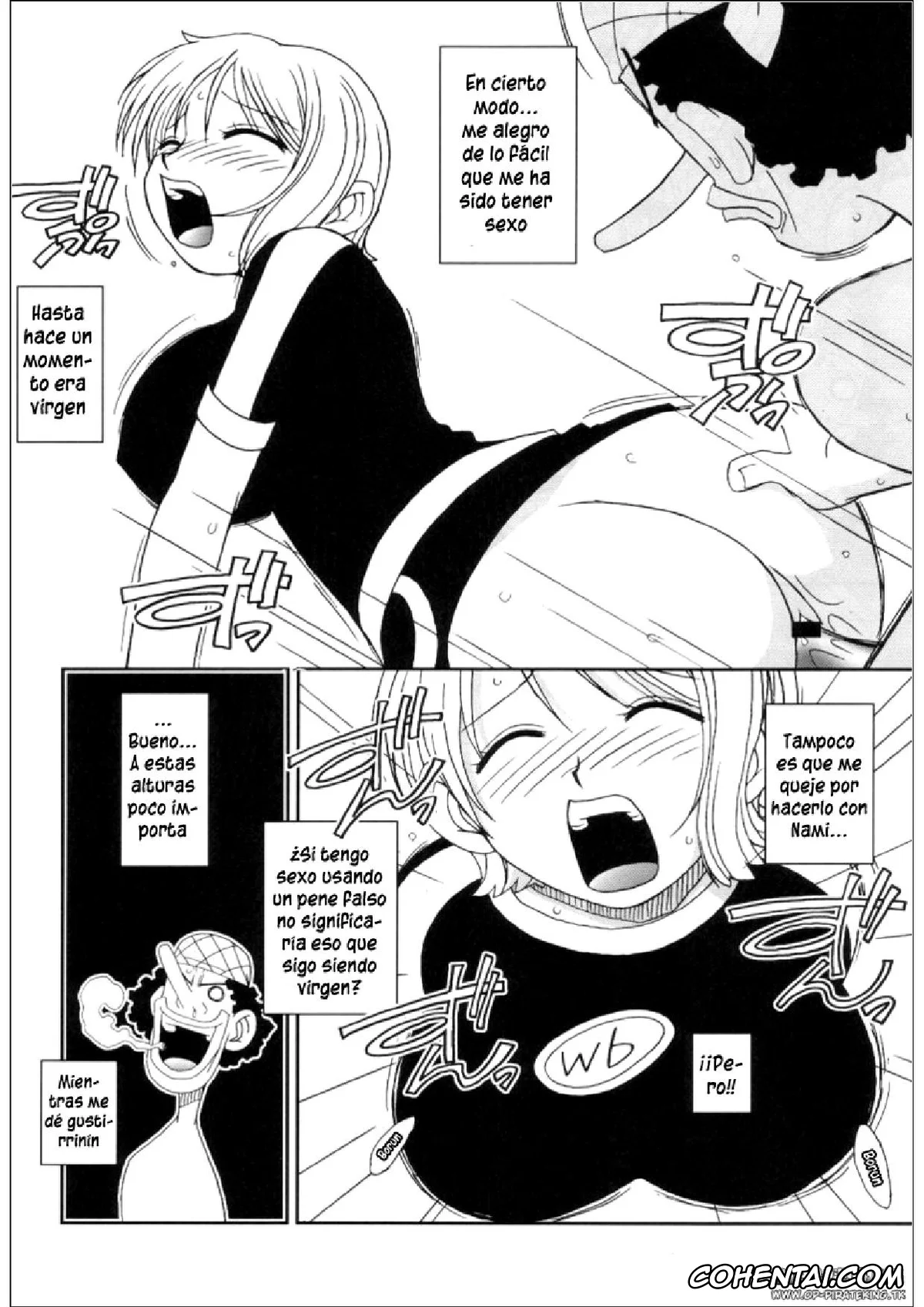 One Piece hentai, Nami hentai, Usopp hentai, ORANGE PIE Vol. 3 (One Piece), pagina 15