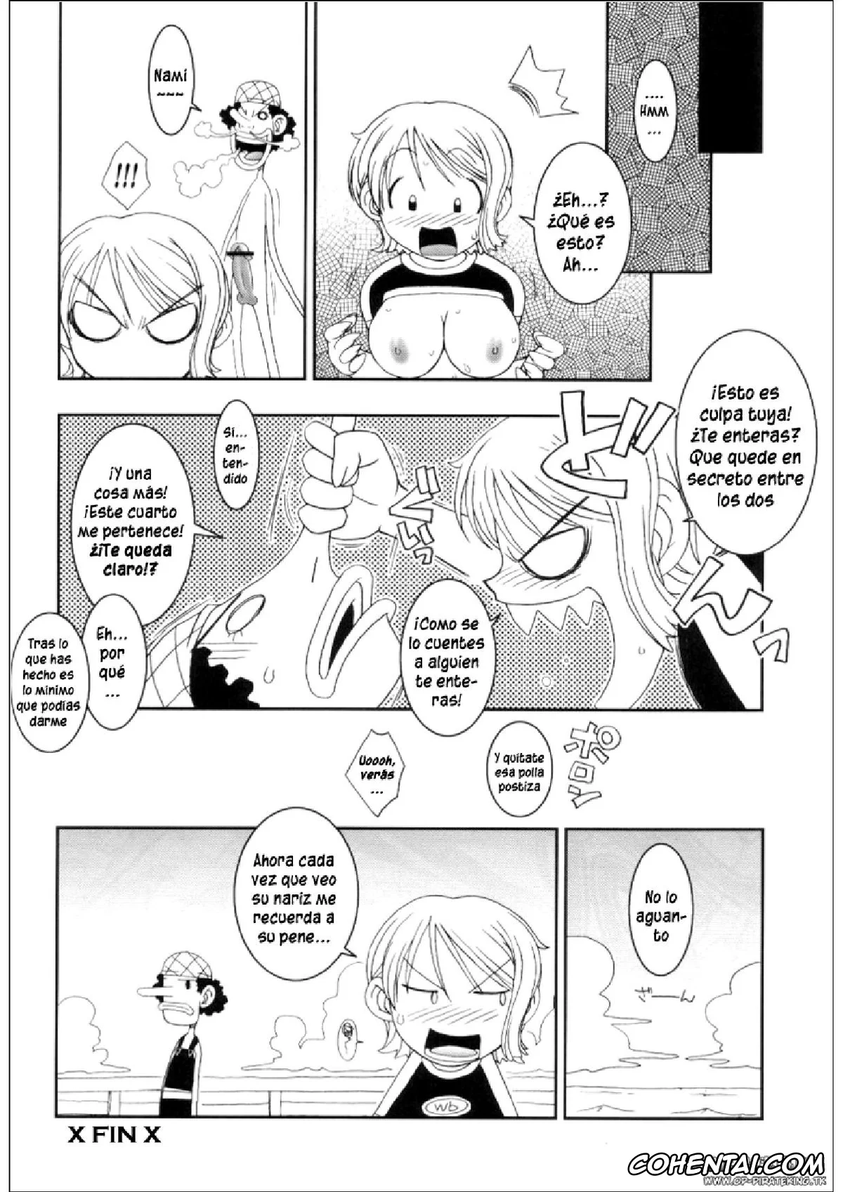 One Piece hentai, Nami hentai, Usopp hentai, ORANGE PIE Vol. 3 (One Piece), pagina 27
