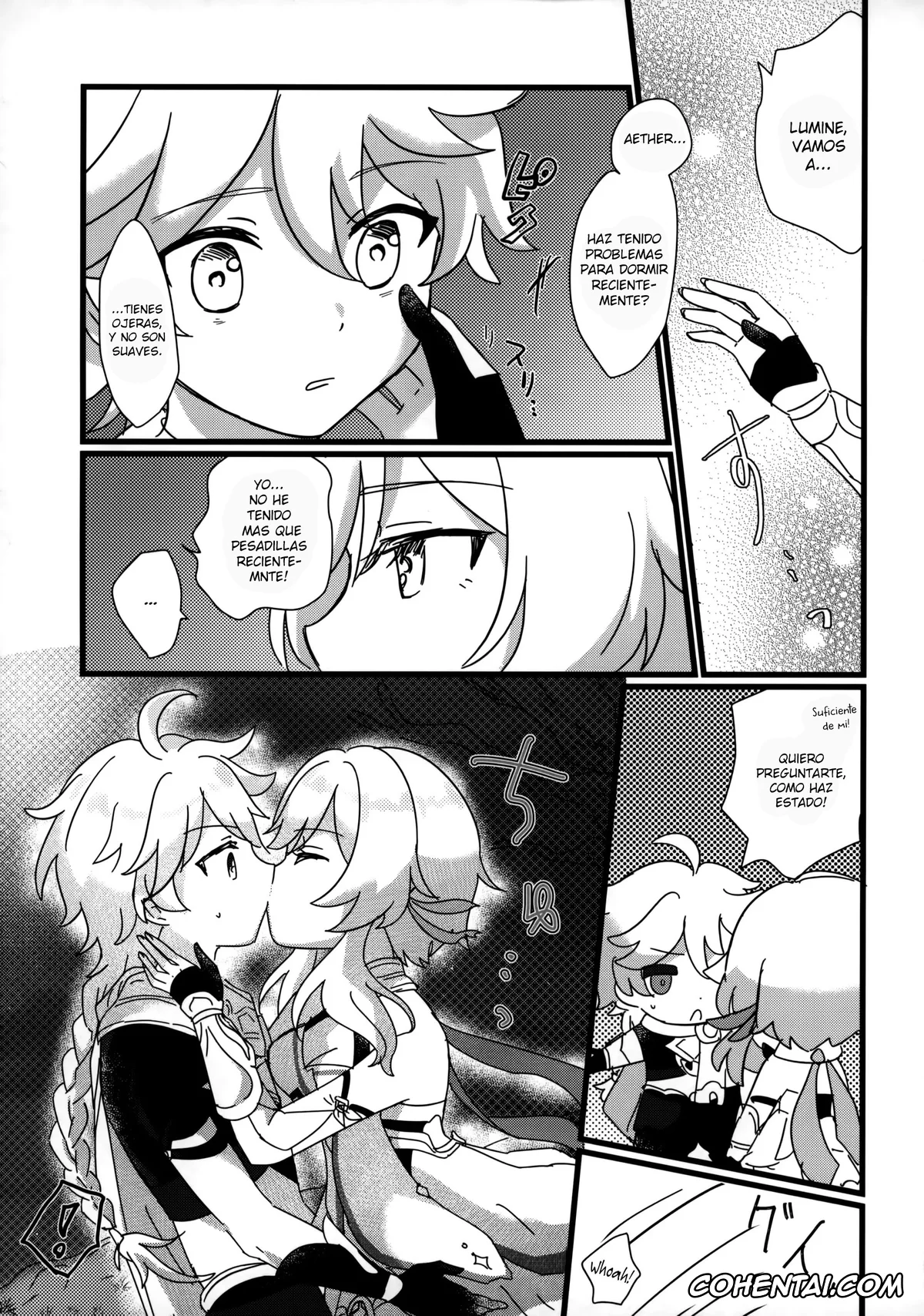 Genshin Impact porno, Aether porno, Lumine porno, Mata Aetane Onii-chan (Genshin Impact), pagina 8
