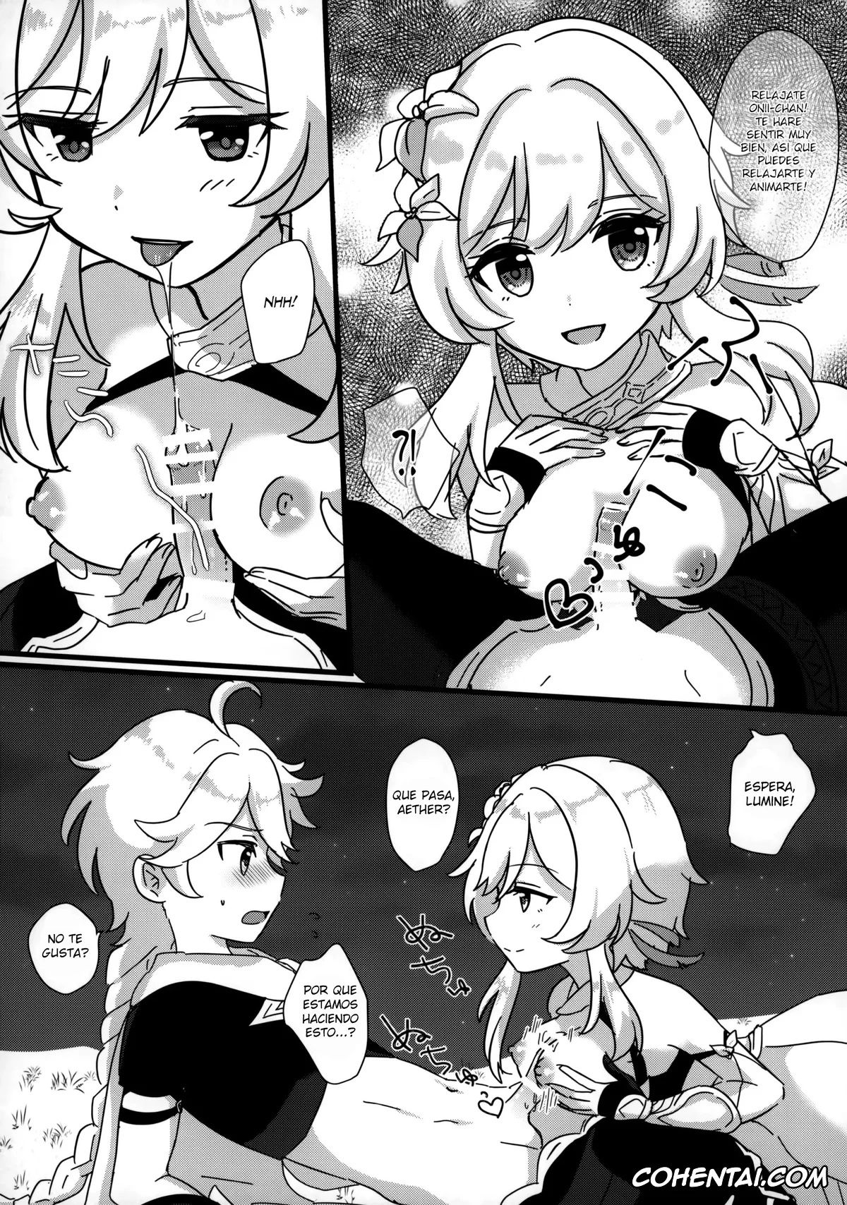 Genshin Impact xxx, Aether xxx, Lumine xxx, Mata Aetane Onii-chan (Genshin Impact), pagina 10