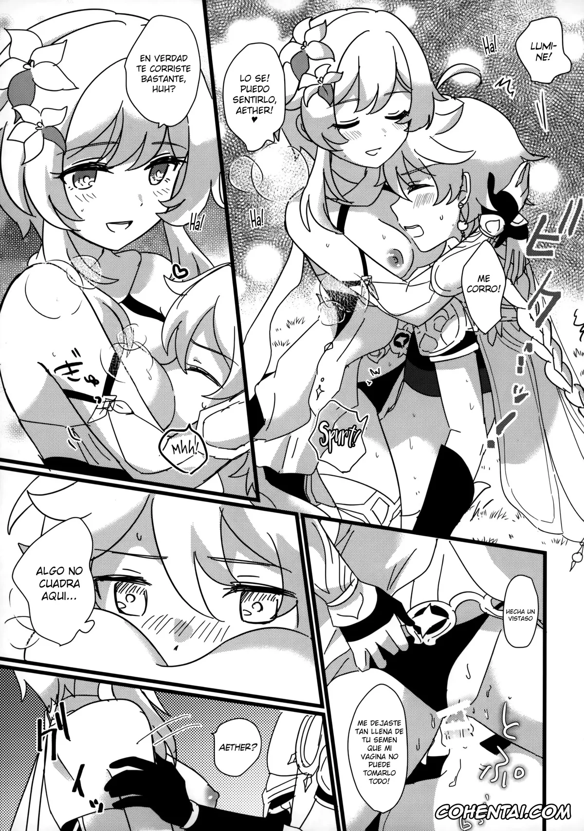 Genshin Impact xxx, Aether xxx, Lumine xxx, Mata Aetane Onii-chan (Genshin Impact), pagina 16