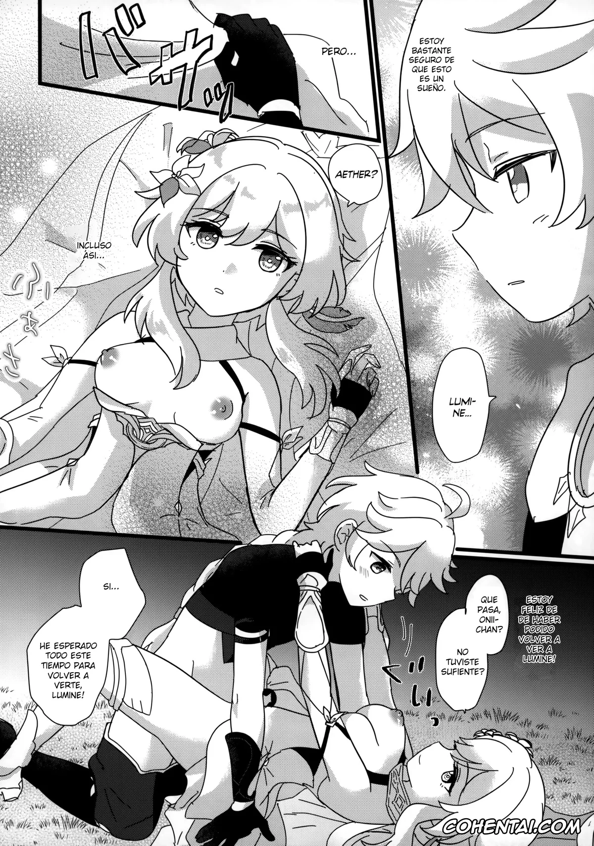 Genshin Impact porno, Aether porno, Lumine porno, Mata Aetane Onii-chan (Genshin Impact), pagina 17