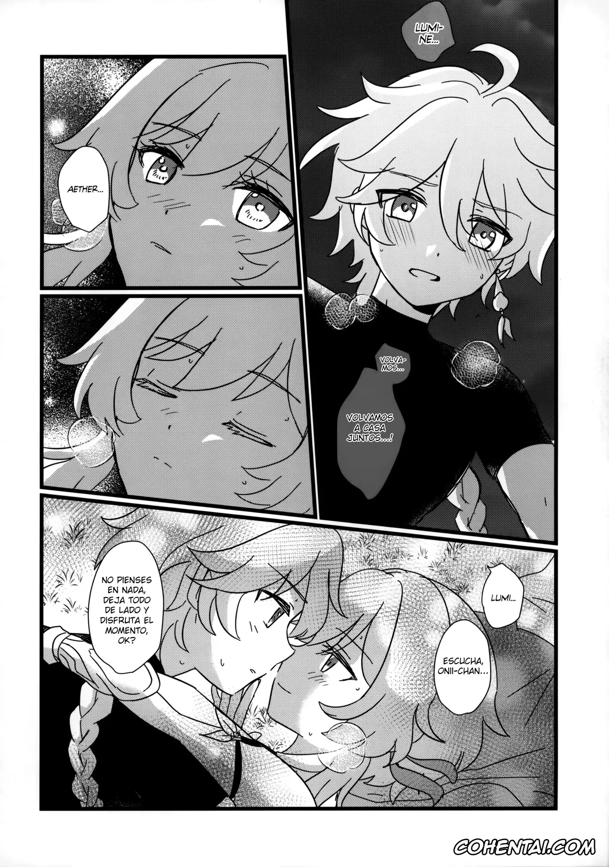 Genshin Impact xxx, Aether xxx, Lumine xxx, Mata Aetane Onii-chan (Genshin Impact), pagina 19