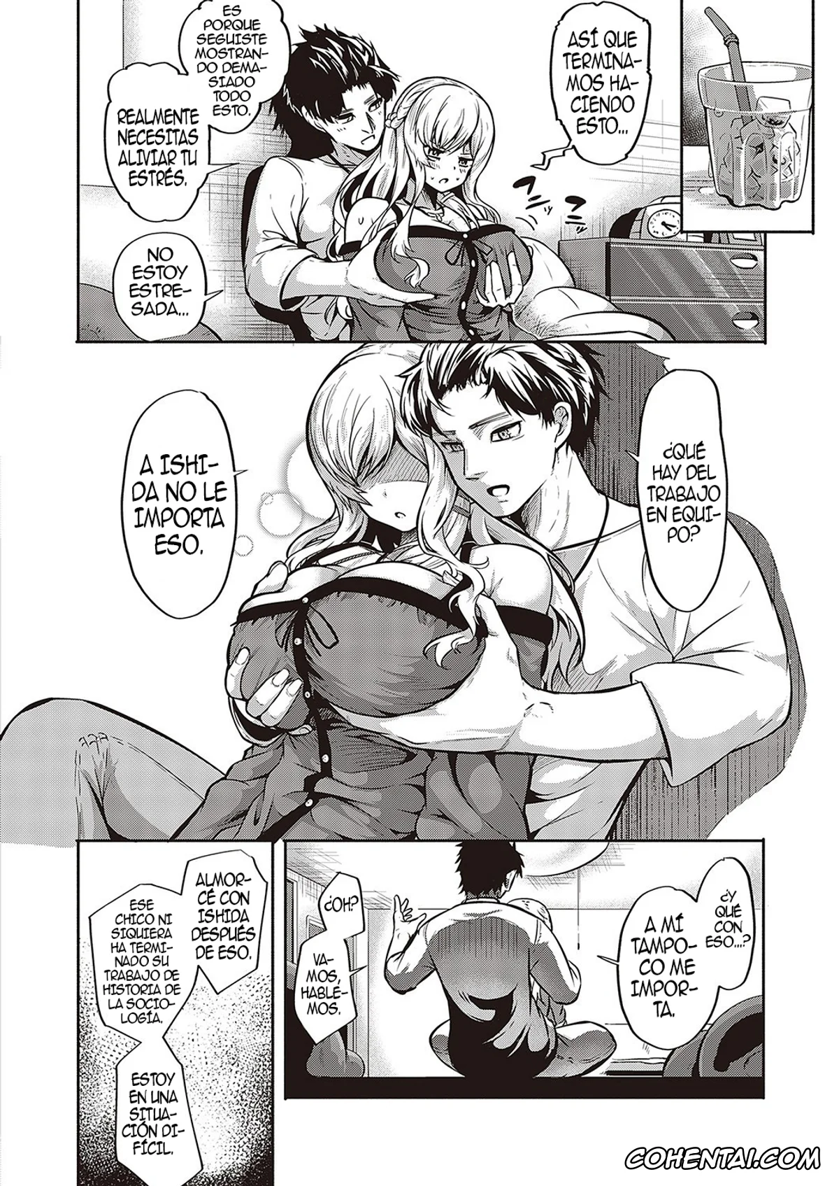 Revistas hentai, COMIC ExE hentai, Furete Tsutaete (COMIC ExE 36), pagina 6