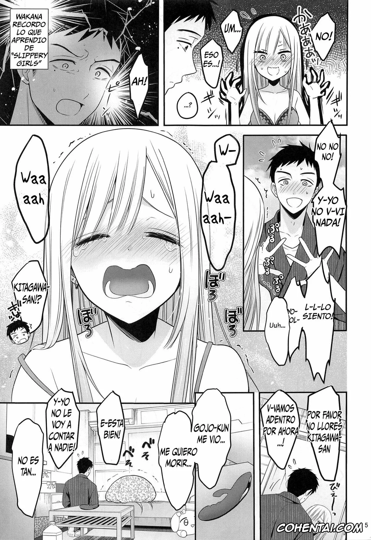 Sono Bisque Doll Wa Koi O Suru | My Dress-Up Darling hentai, Marin Kitagawa hentai, Wakana Gojou hentai, Gojou-kun no Koto ga Daishuki Sugite Yona Yona Hakadotte Ita Koto ga Bareta Ken (Sono Bisque Doll wa Koi o Suru), pagina 6