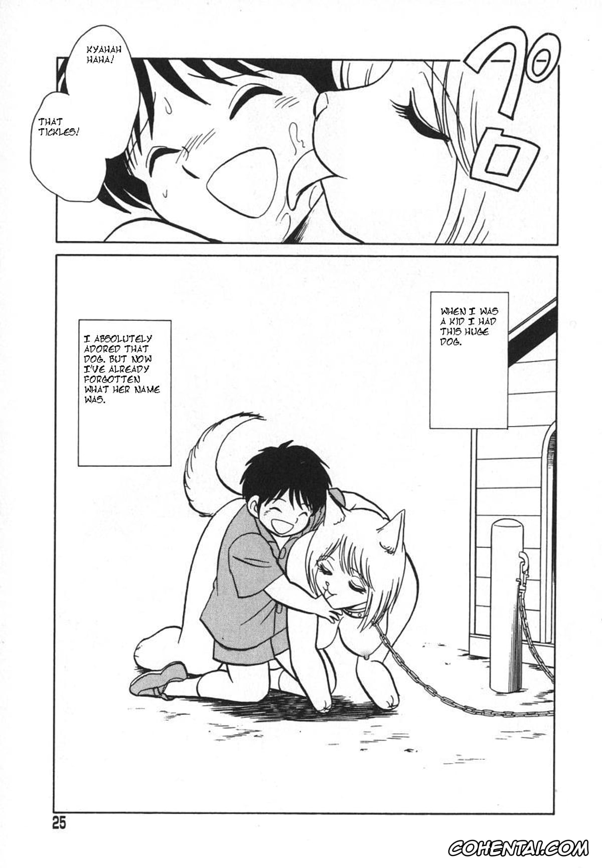 Manga xxx, Tankoubon xxx, Oh! My DOG, pagina 28