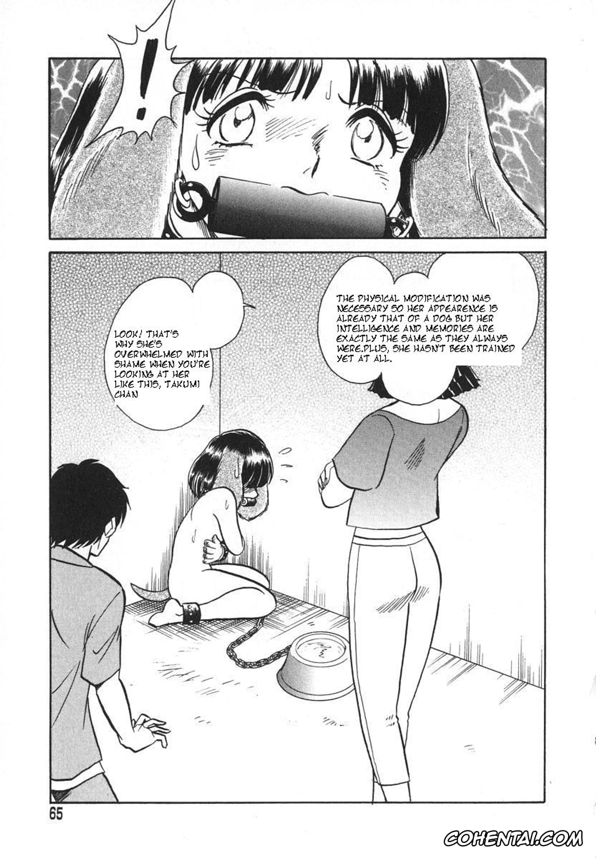 Manga porno, Tankoubon porno, Oh! My DOG, pagina 68
