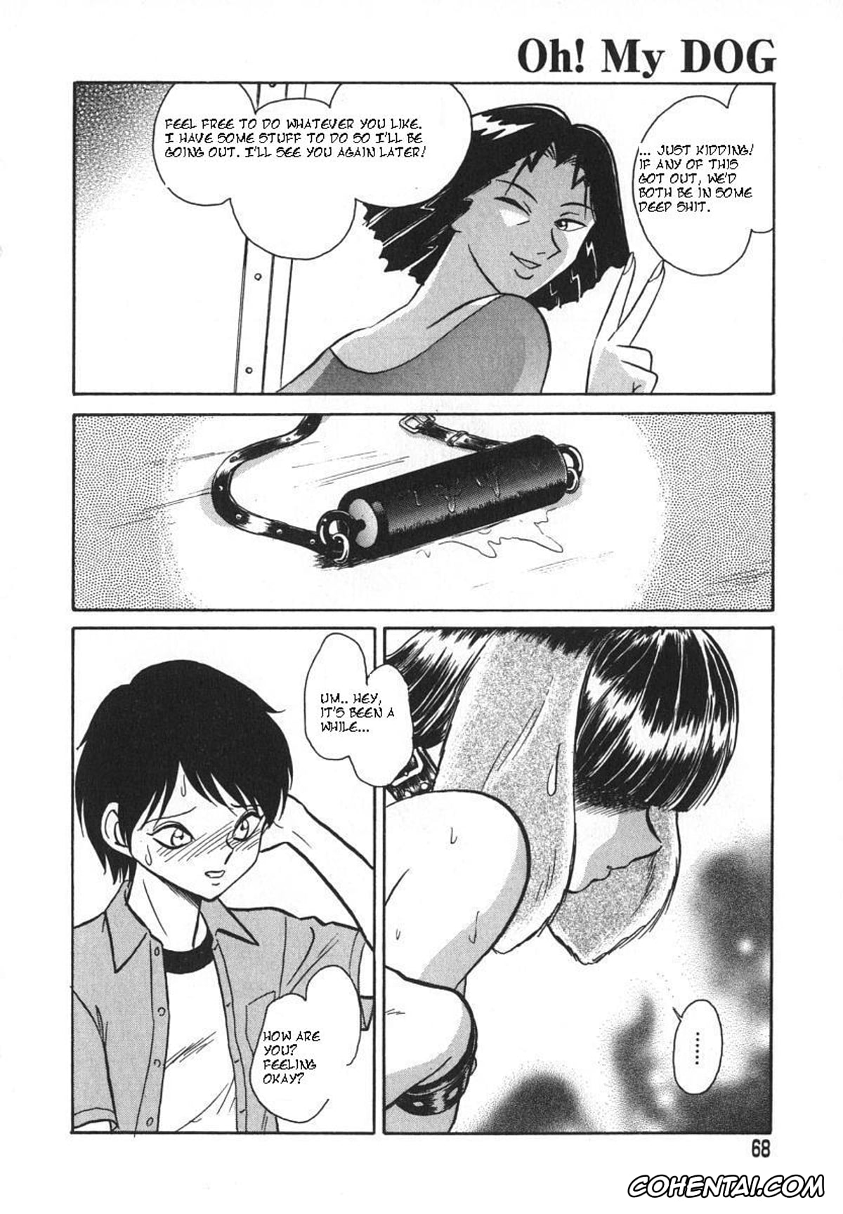 Manga porno, Tankoubon porno, Oh! My DOG, pagina 71