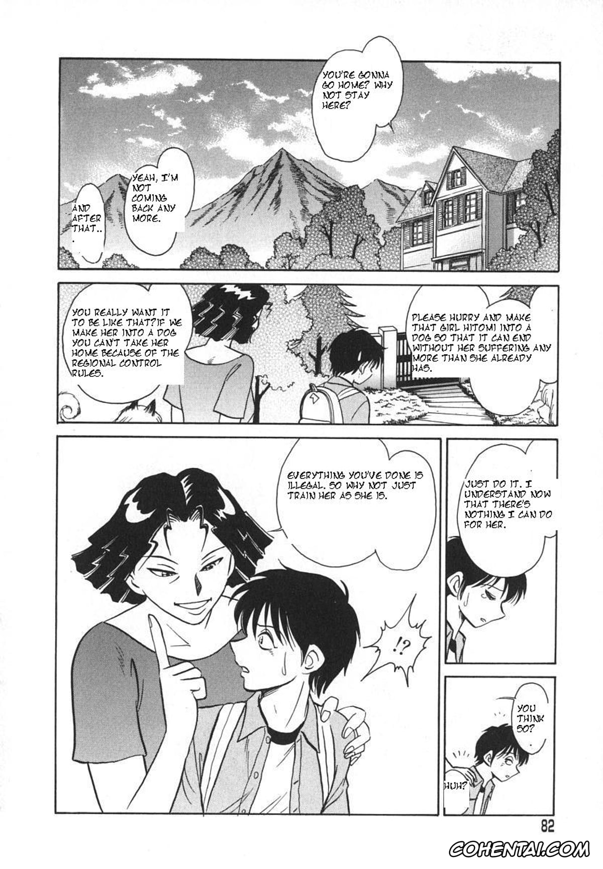 Manga xxx, Tankoubon xxx, Oh! My DOG, pagina 85