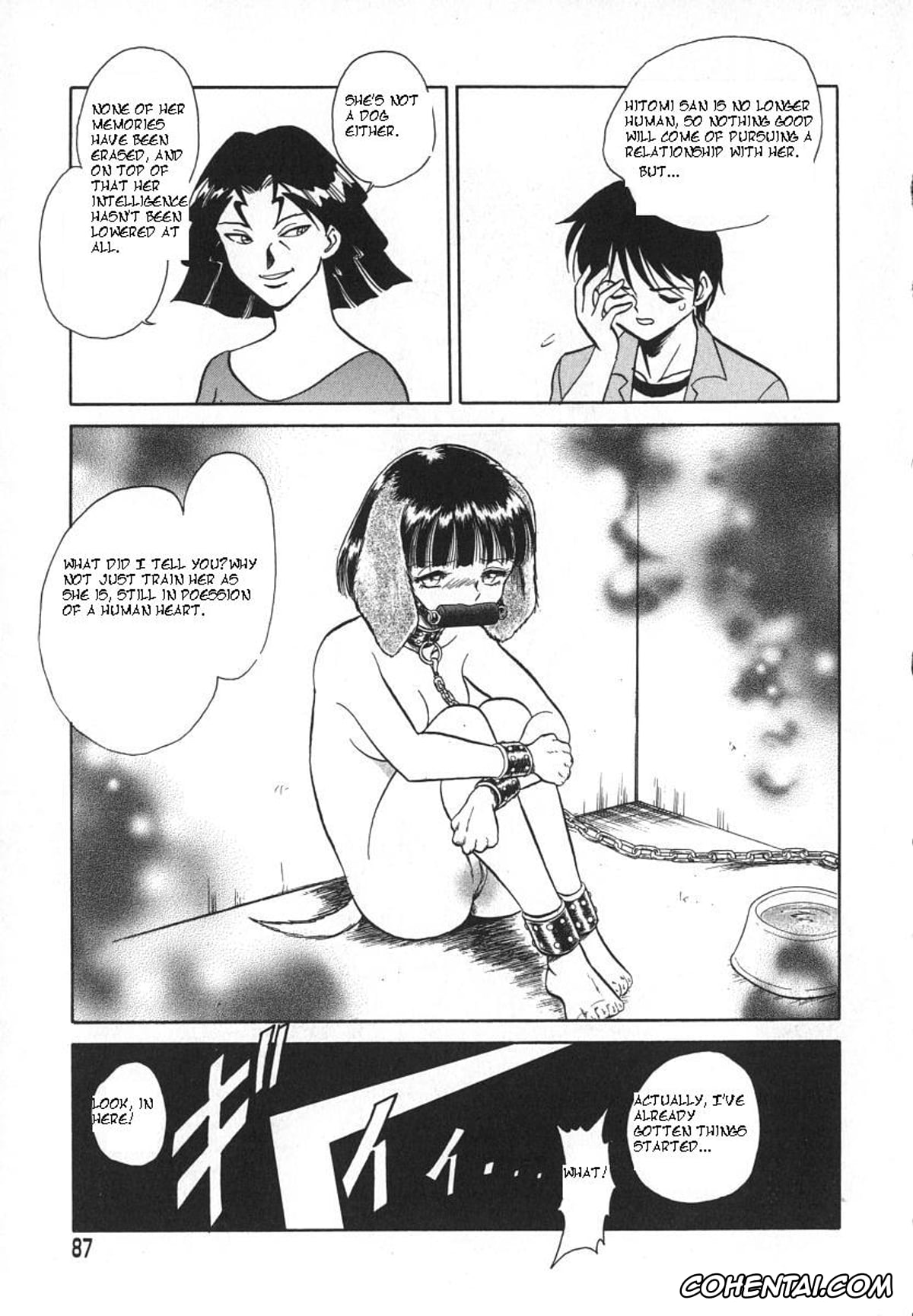 Manga hentai, Tankoubon hentai, Oh! My DOG, pagina 90