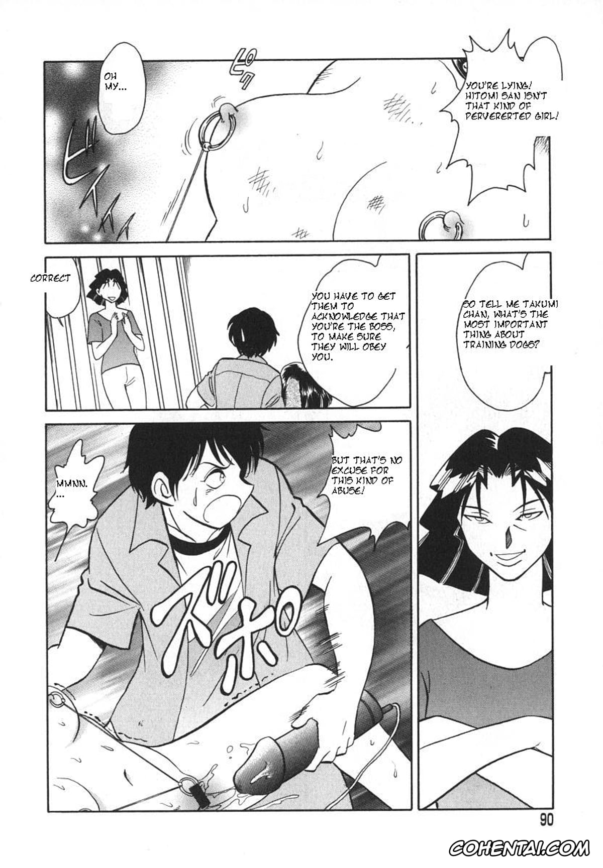 Manga hentai, Tankoubon hentai, Oh! My DOG, pagina 93