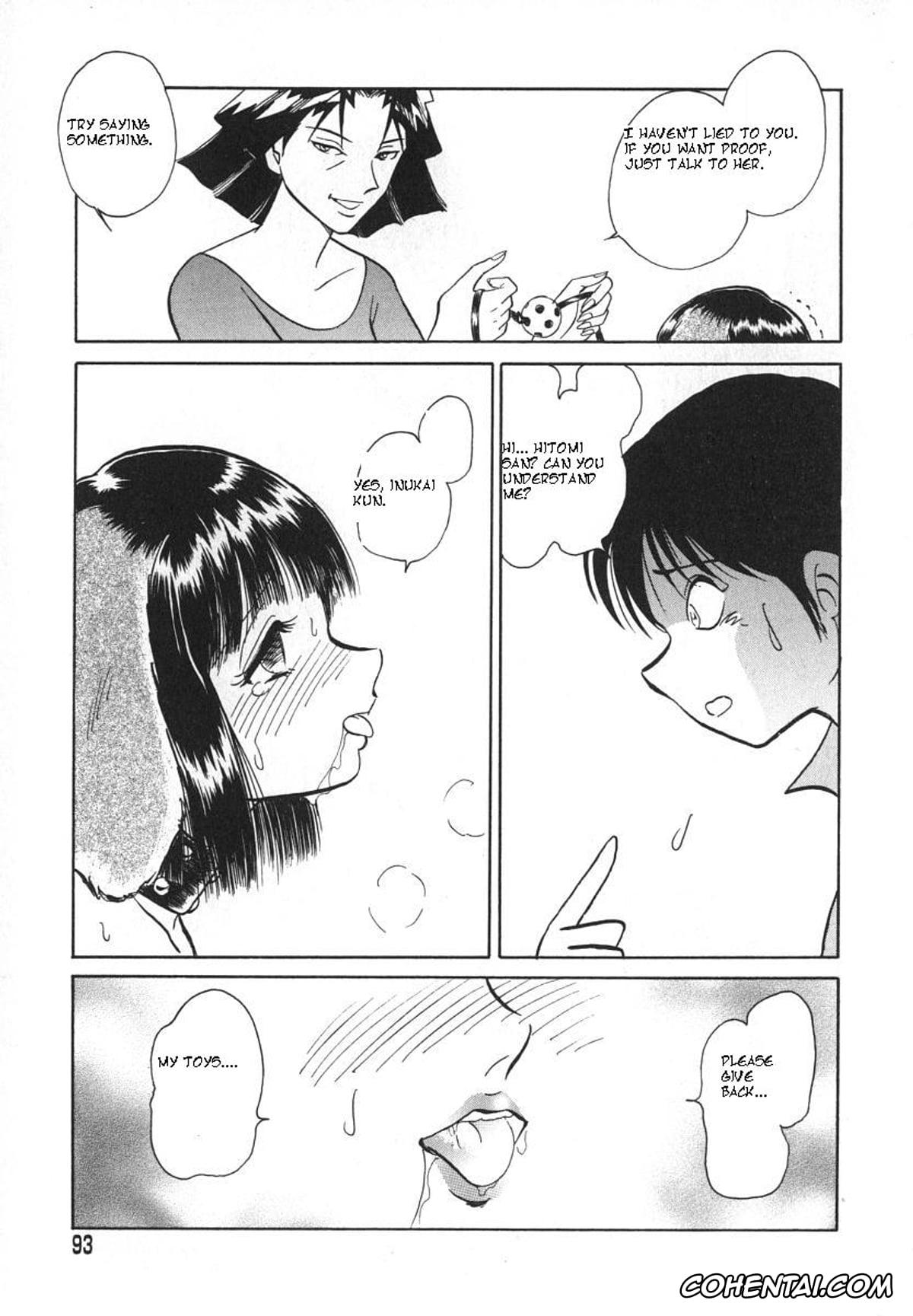 Manga hentai, Tankoubon hentai, Oh! My DOG, pagina 96