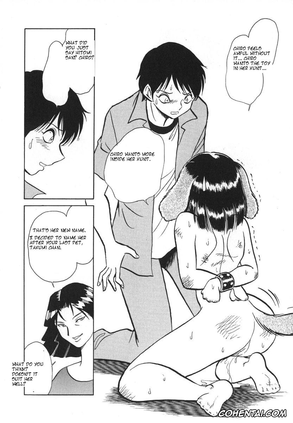 Manga xxx, Tankoubon xxx, Oh! My DOG, pagina 97