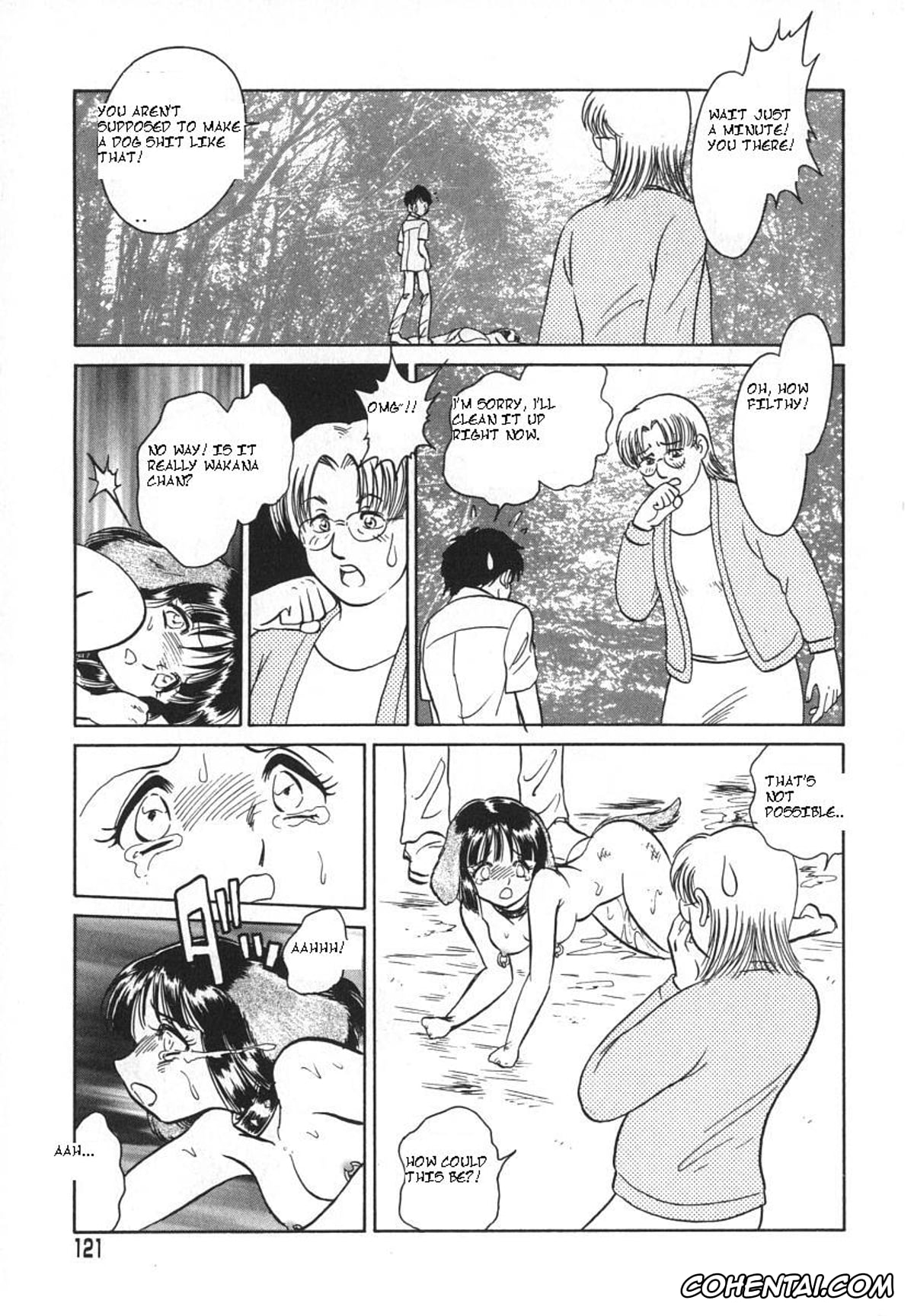 Manga xxx, Tankoubon xxx, Oh! My DOG, pagina 124