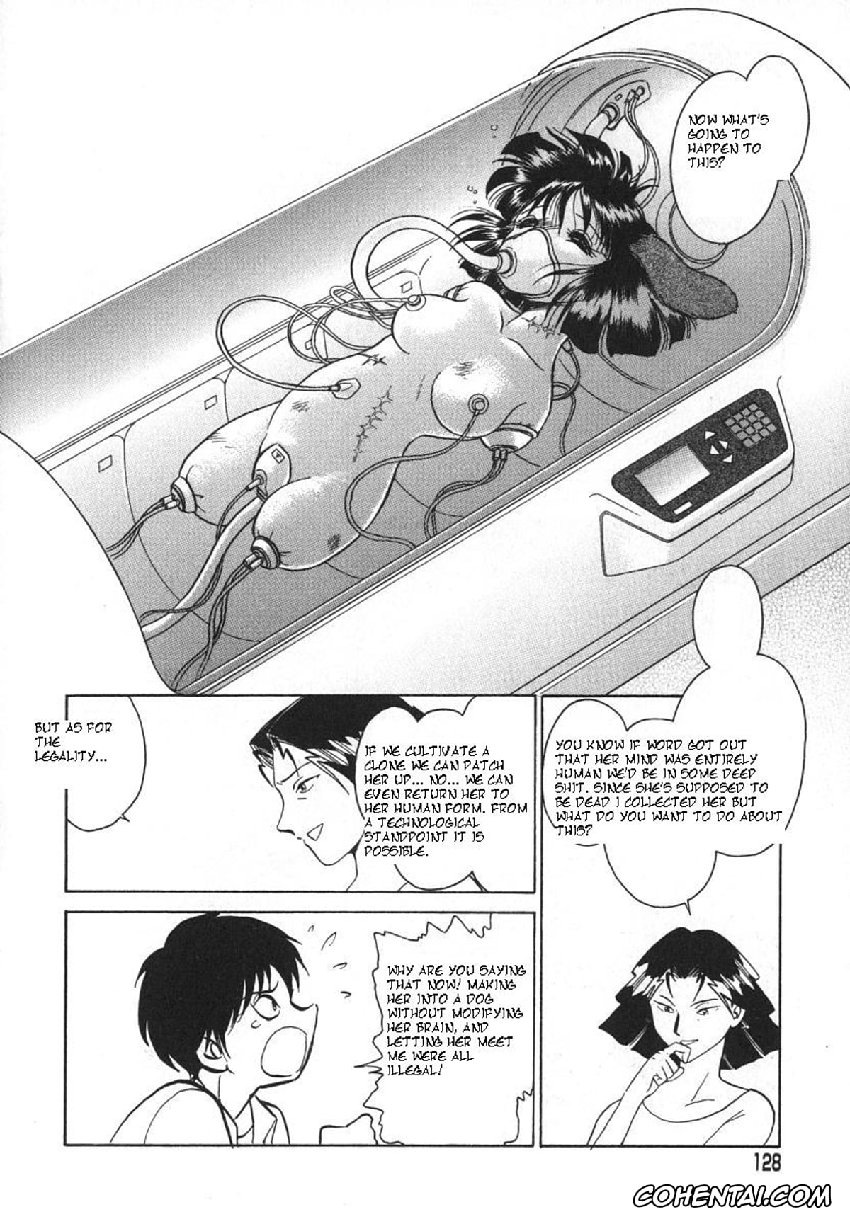 Manga porno, Tankoubon porno, Oh! My DOG, pagina 131