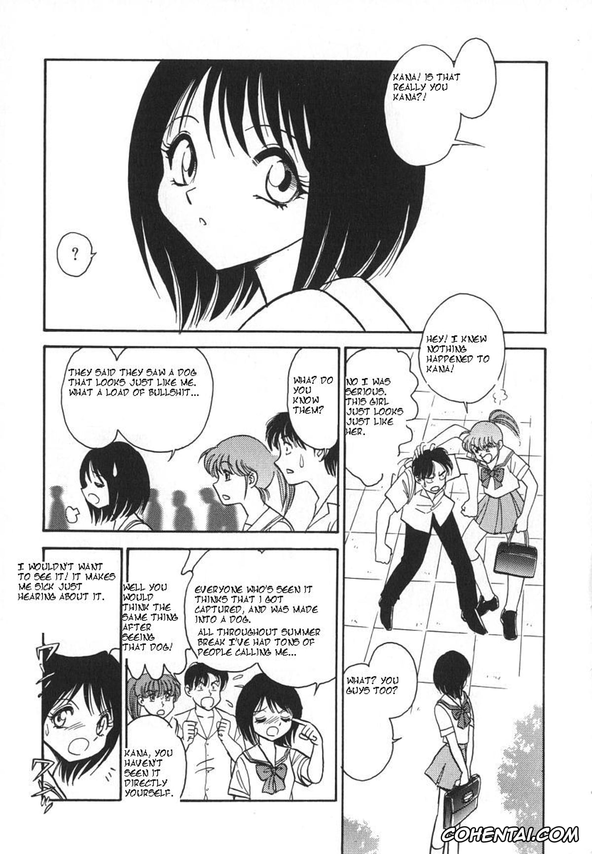Manga porno, Tankoubon porno, Oh! My DOG, pagina 146