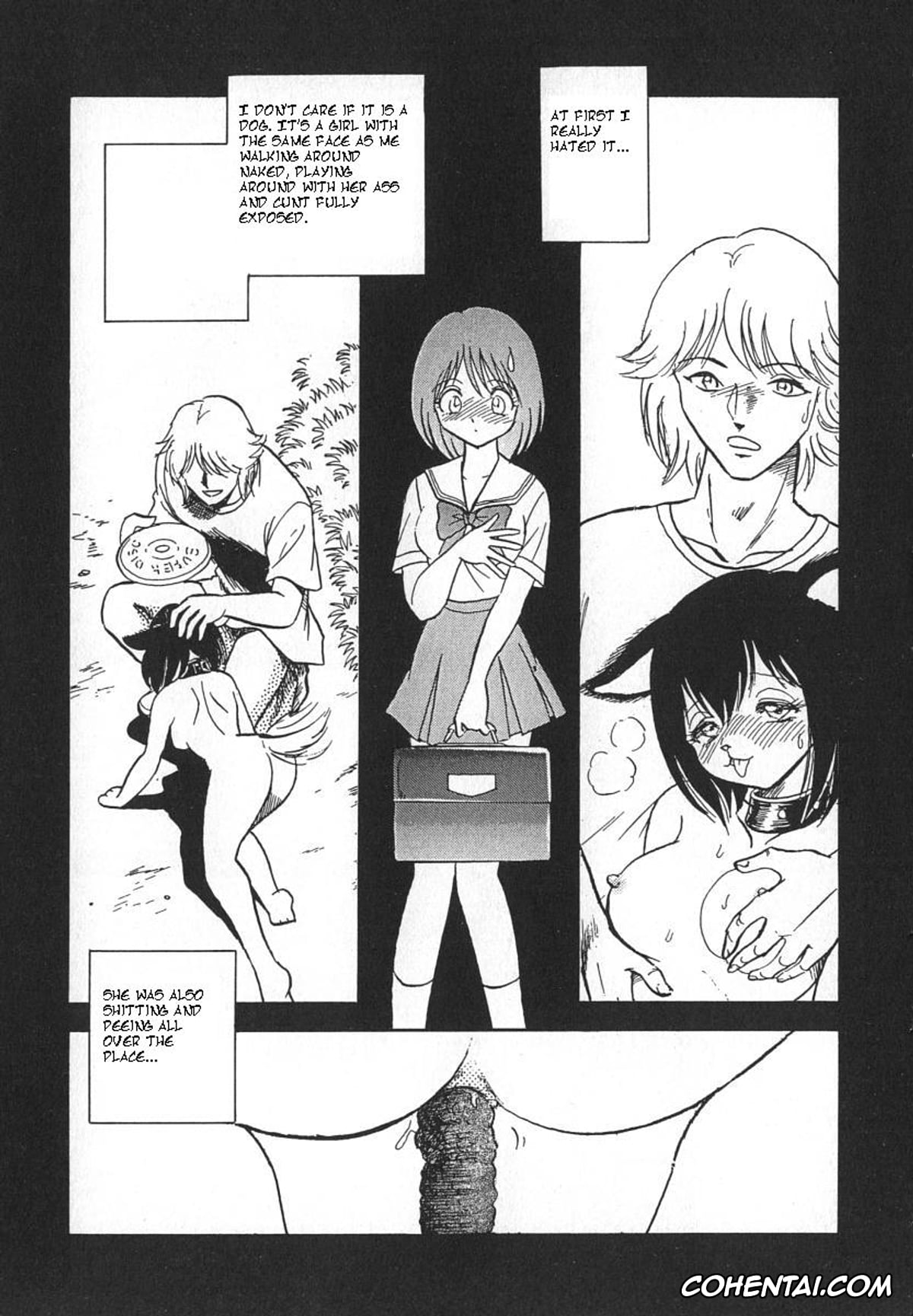 Manga porno, Tankoubon porno, Oh! My DOG, pagina 170