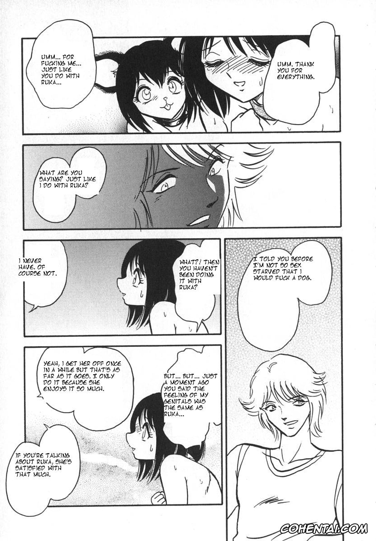 Manga porno, Tankoubon porno, Oh! My DOG, pagina 182