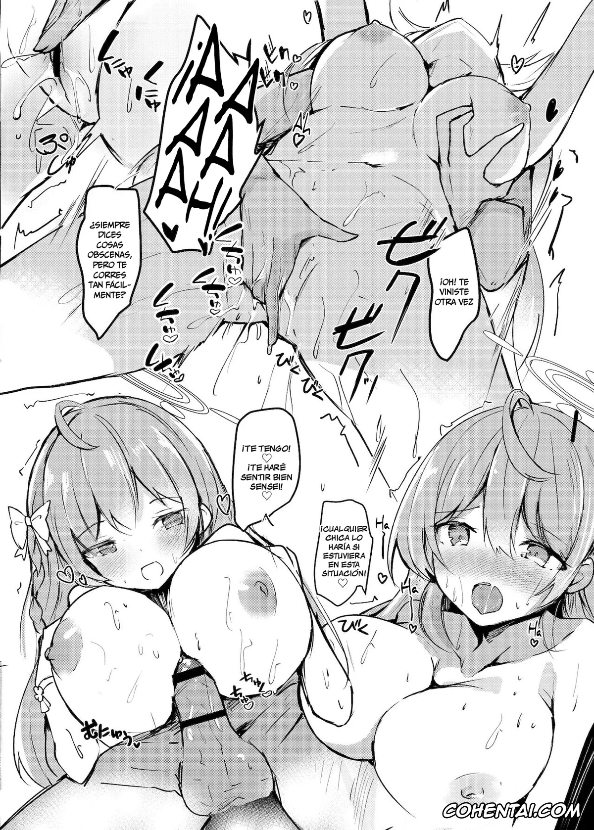 Blue Archive hentai, Azusa Shirasu hentai, Hanako Urawa hentai, Hifumi Ajitani hentai, Koharu Shimoe hentai, Hoshuu Jugyoubu Seikatsu Kiroku (Blue Archive), pagina 24
