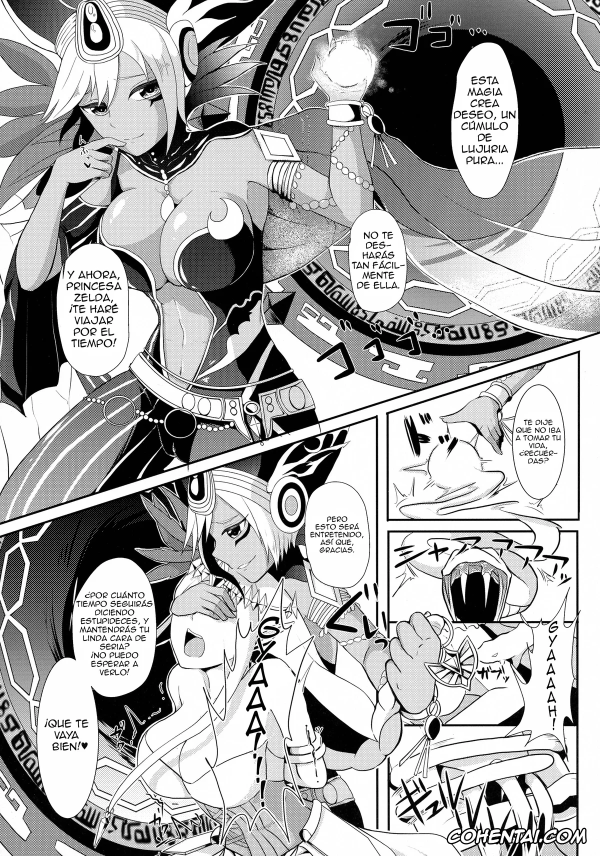 The Legend Of Zelda porno, Link porno, Princess Zelda porno, Toki Mawari Futanari Zelda Hime no Bousou ga Tomaranai! (The Legend of Zelda), pagina 8