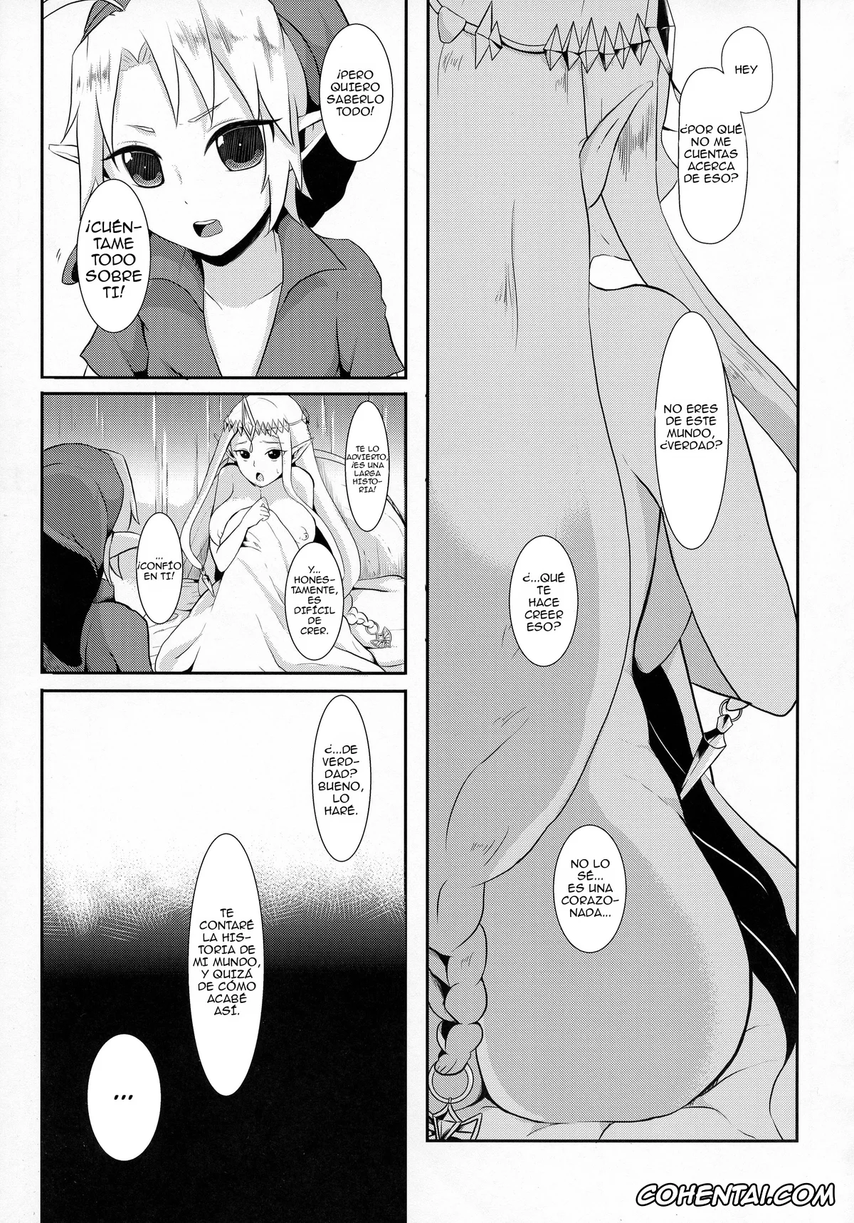 The Legend Of Zelda porno, Link porno, Princess Zelda porno, Toki Mawari Futanari Zelda Hime no Bousou ga Tomaranai! (The Legend of Zelda), pagina 17