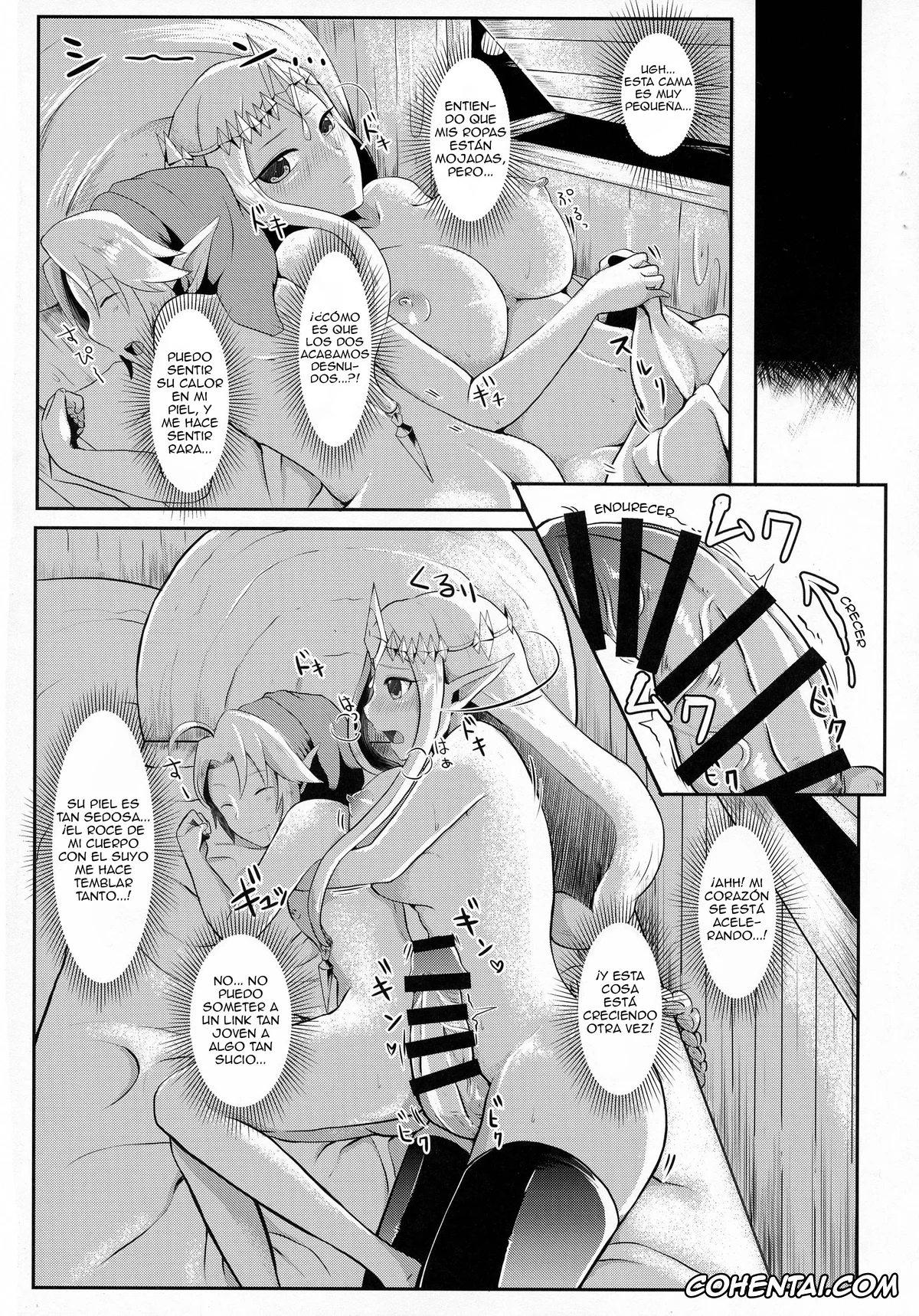 The Legend Of Zelda xxx, Link xxx, Princess Zelda xxx, Toki Mawari Futanari Zelda Hime no Bousou ga Tomaranai! (The Legend of Zelda), pagina 19