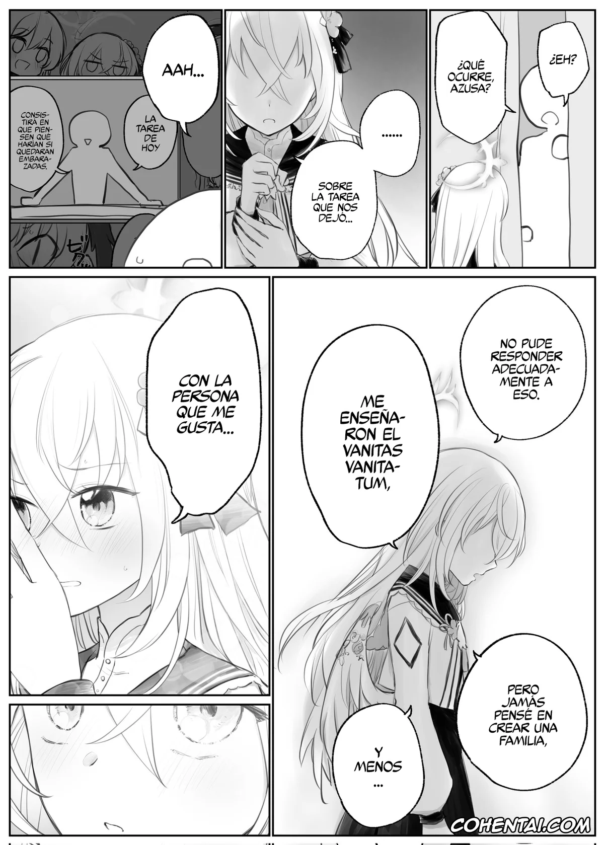 Blue Archive xxx, Azusa Shirasu xxx, Azusa to Kazoku Tsukuritai (Blue Archive), pagina 1