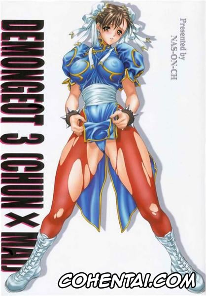 Street Fighter porno, King of Fighters porno, Chun-Li porno, Mai Shiranui porno, Demongeot 3 (Chun x Mai) (King of Fighters, Street Fighter), pagina 2