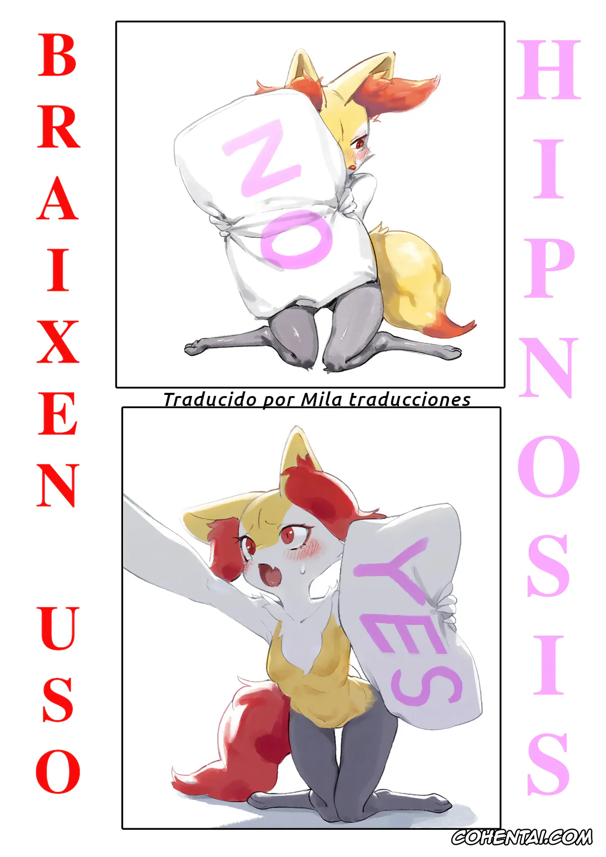 Pokemon | Pocket Monsters xxx, Braixen xxx, Delphox xxx, Braixen’s Hypnosis (Pokémon), pagina 1