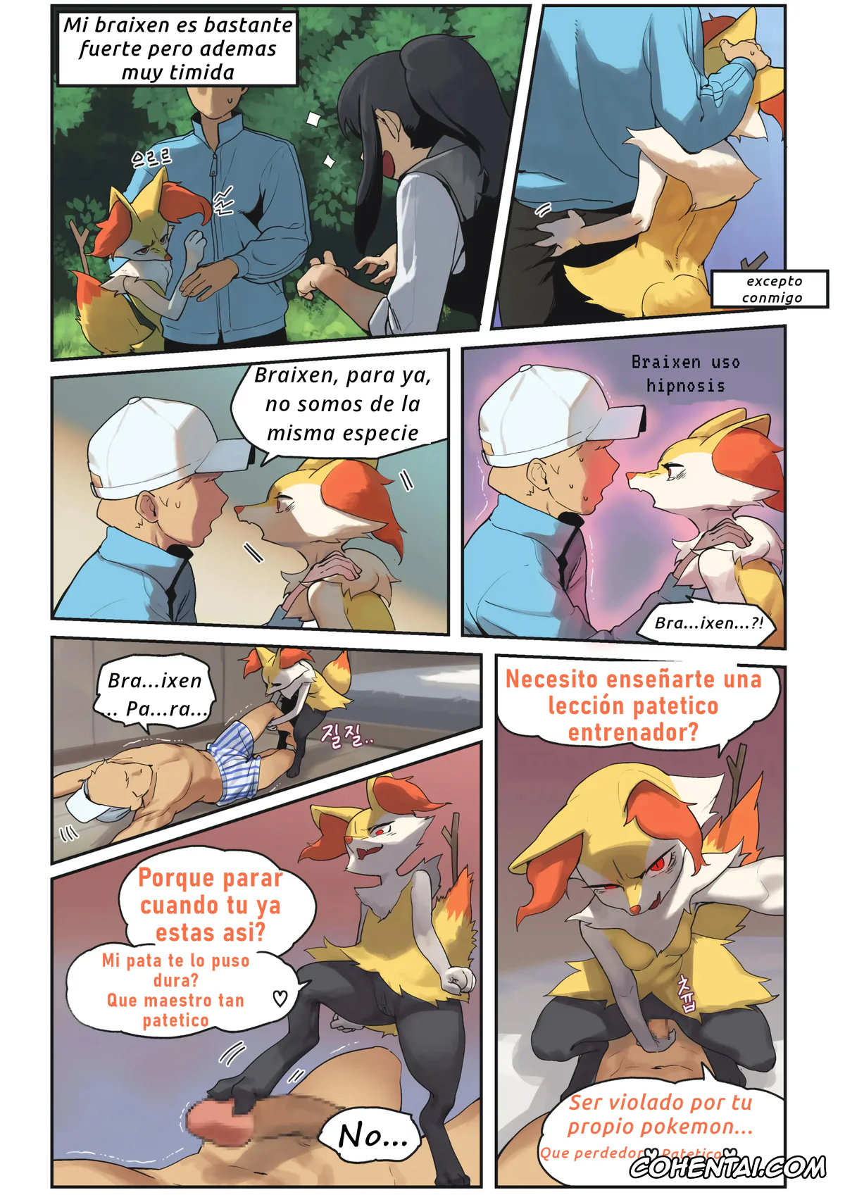 Pokemon | Pocket Monsters porno, Braixen porno, Delphox porno, Braixen’s Hypnosis (Pokémon), pagina 2