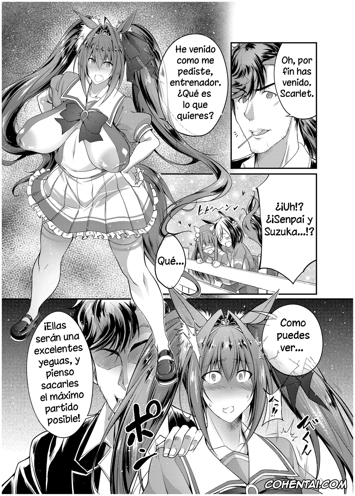 Uma Musume Pretty Derby hentai, Daiwa Scarlet hentai, Juukan Musume Uma Koubi Derby (Uma Musume Pretty Derby), pagina 3