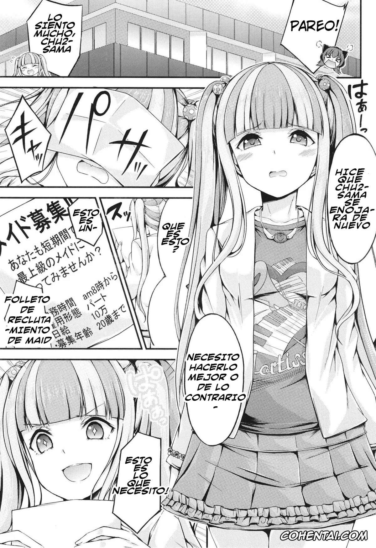 BanG Dream! hentai, Reona Nyubara hentai, Pareo no Gohoushi (BanG Dream!), pagina 3