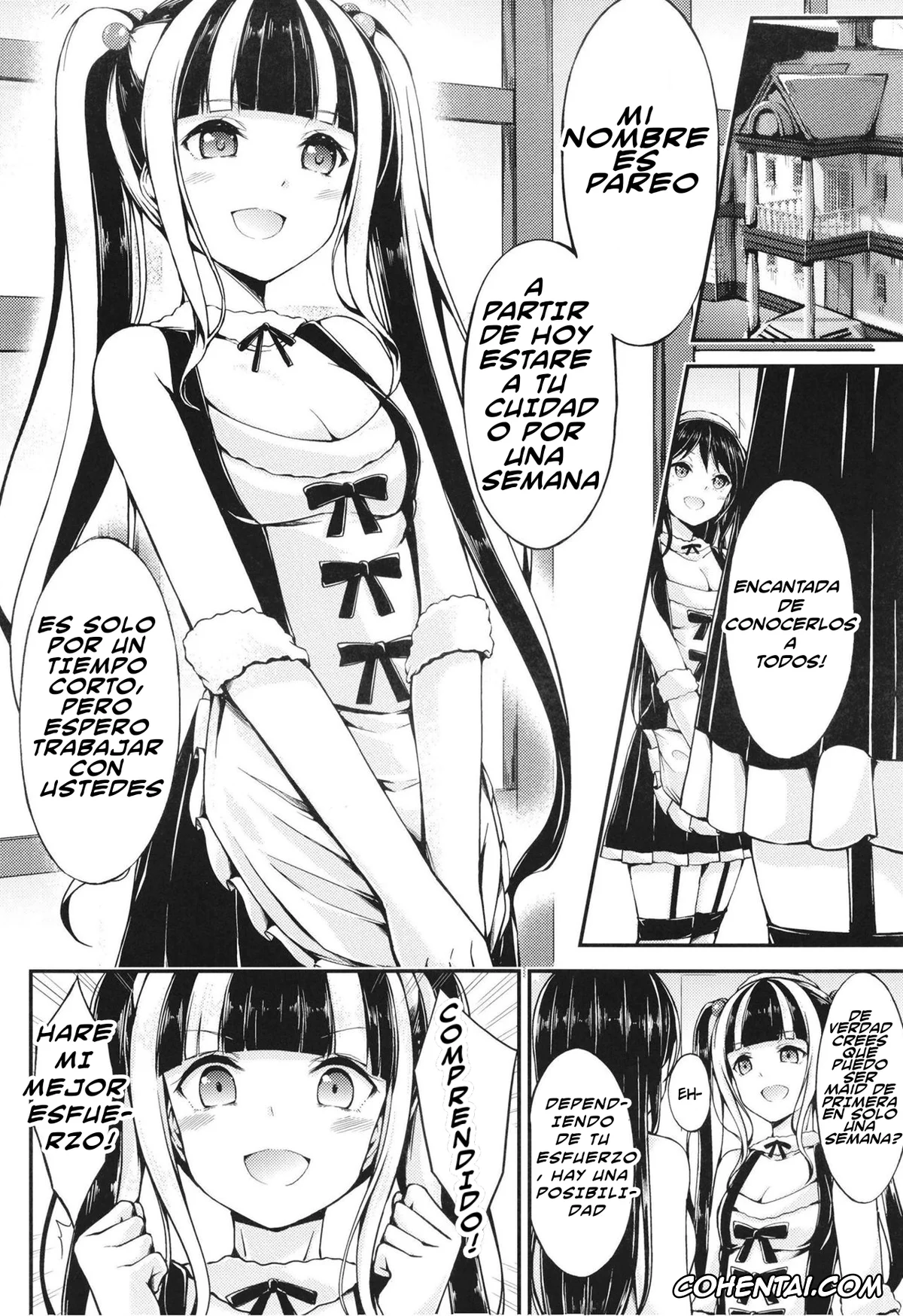 BanG Dream! xxx, Reona Nyubara xxx, Pareo no Gohoushi (BanG Dream!), pagina 4