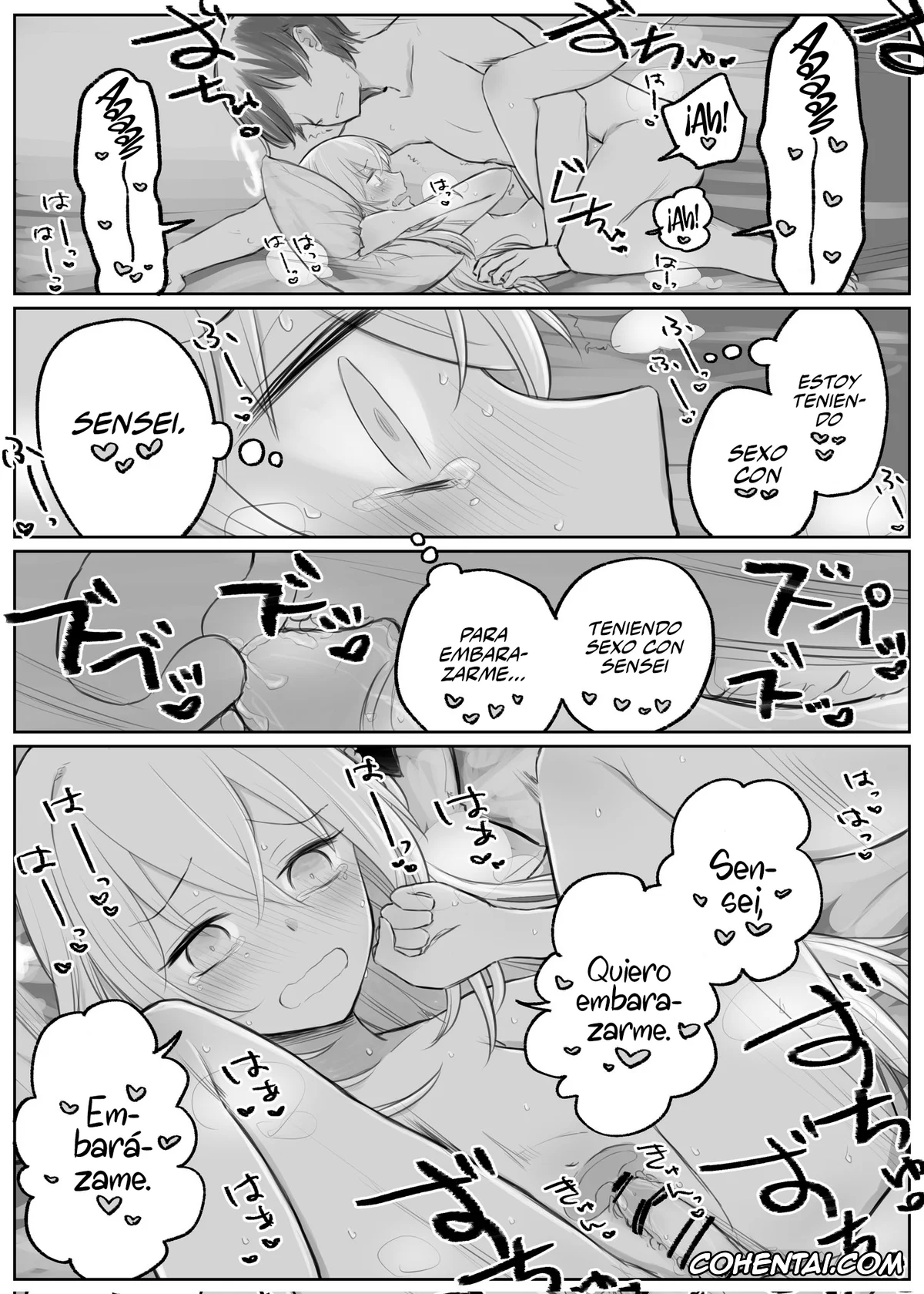 Blue Archive hentai, Azusa Shirasu hentai, Azusa to Ichaicha ko Tsukuri Shitai (Blue Archive), pagina 3