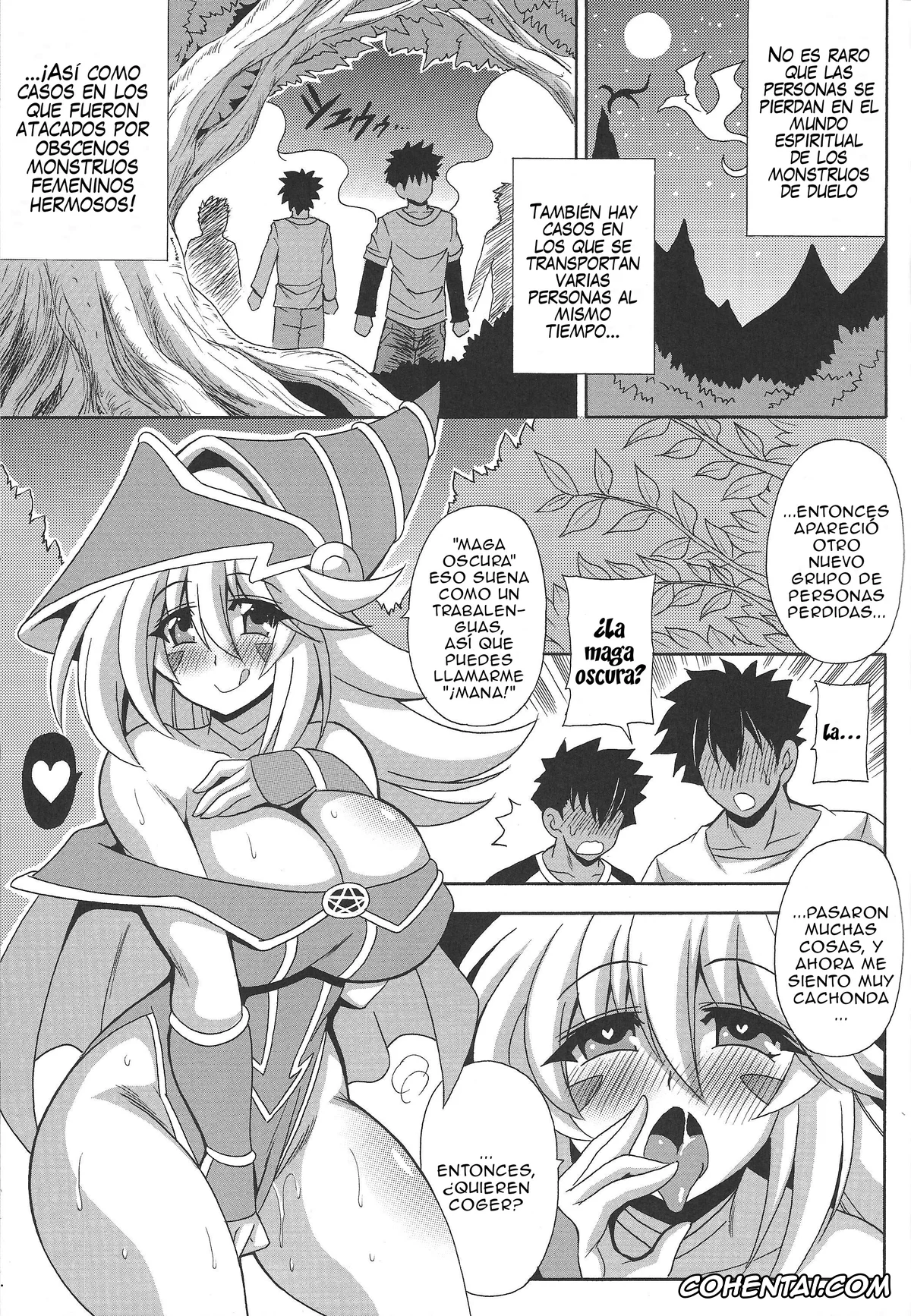 Yu-Gi-Oh! hentai, Dark Magician Girl hentai, BMG to Pakopako Shiyou (Yu-Gi-Oh!), pagina 3