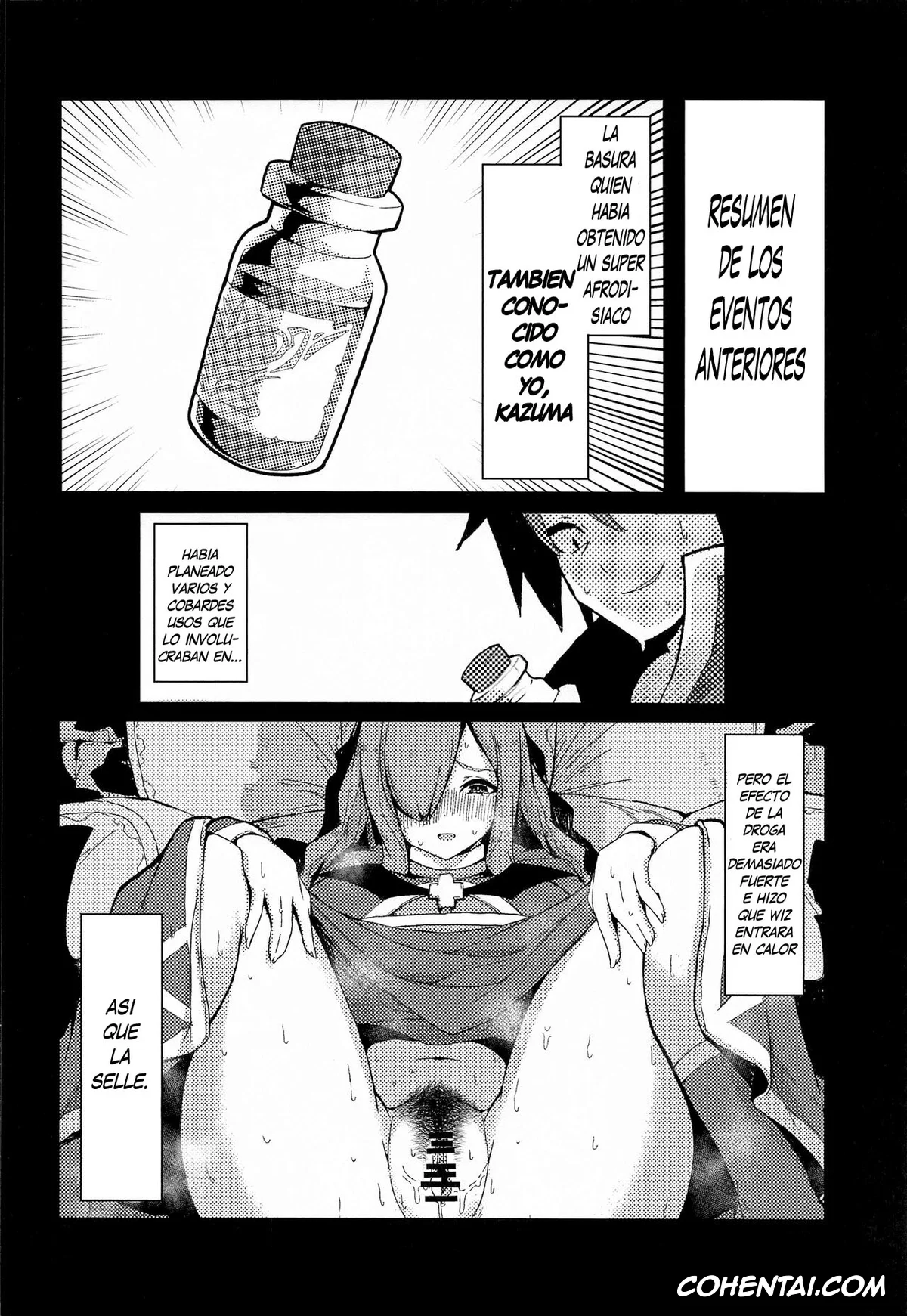 Kono Subarashii Sekai ni Syukufuku o! hentai, Kazuma Satou hentai, Yunyun hentai, Kono Subarashii Biyaku de Kimeseku o! 2 (Kono Subarashii Sekai ni Syukufuku o!), pagina 3