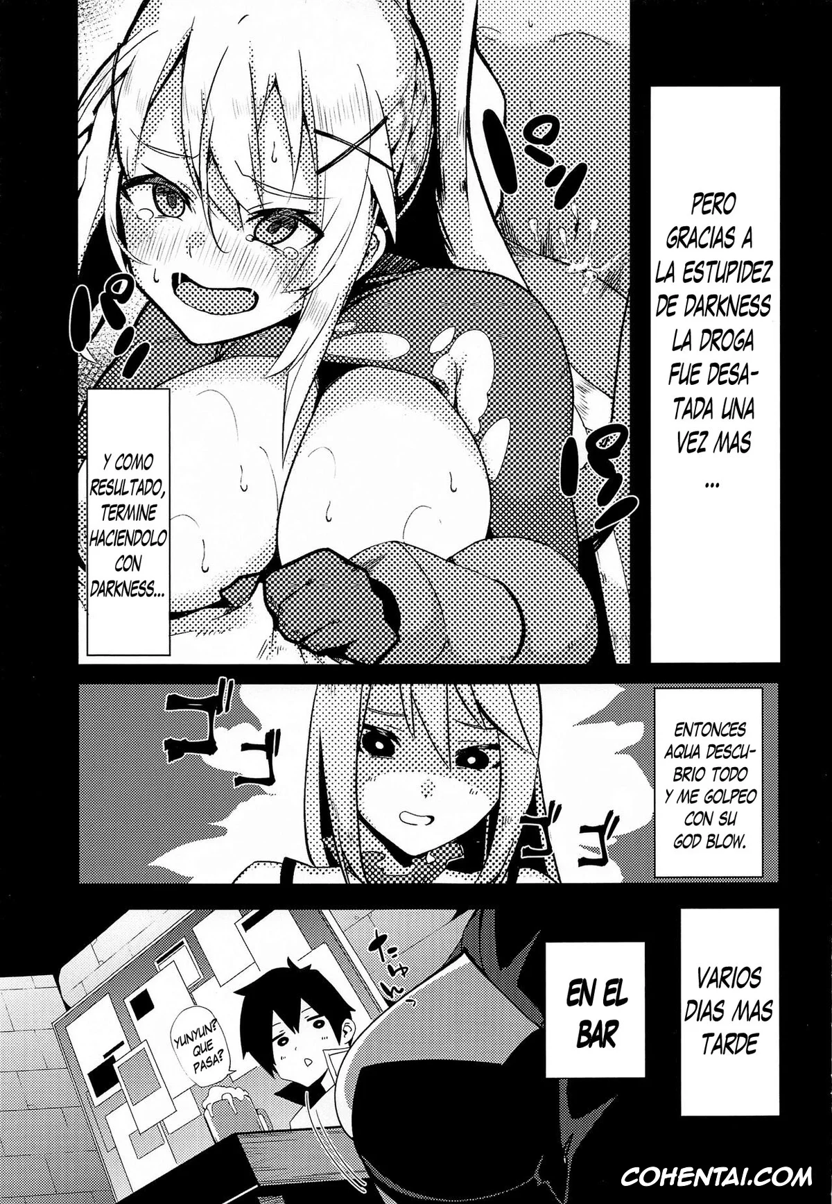 Kono Subarashii Sekai ni Syukufuku o! xxx, Kazuma Satou xxx, Yunyun xxx, Kono Subarashii Biyaku de Kimeseku o! 2 (Kono Subarashii Sekai ni Syukufuku o!), pagina 4