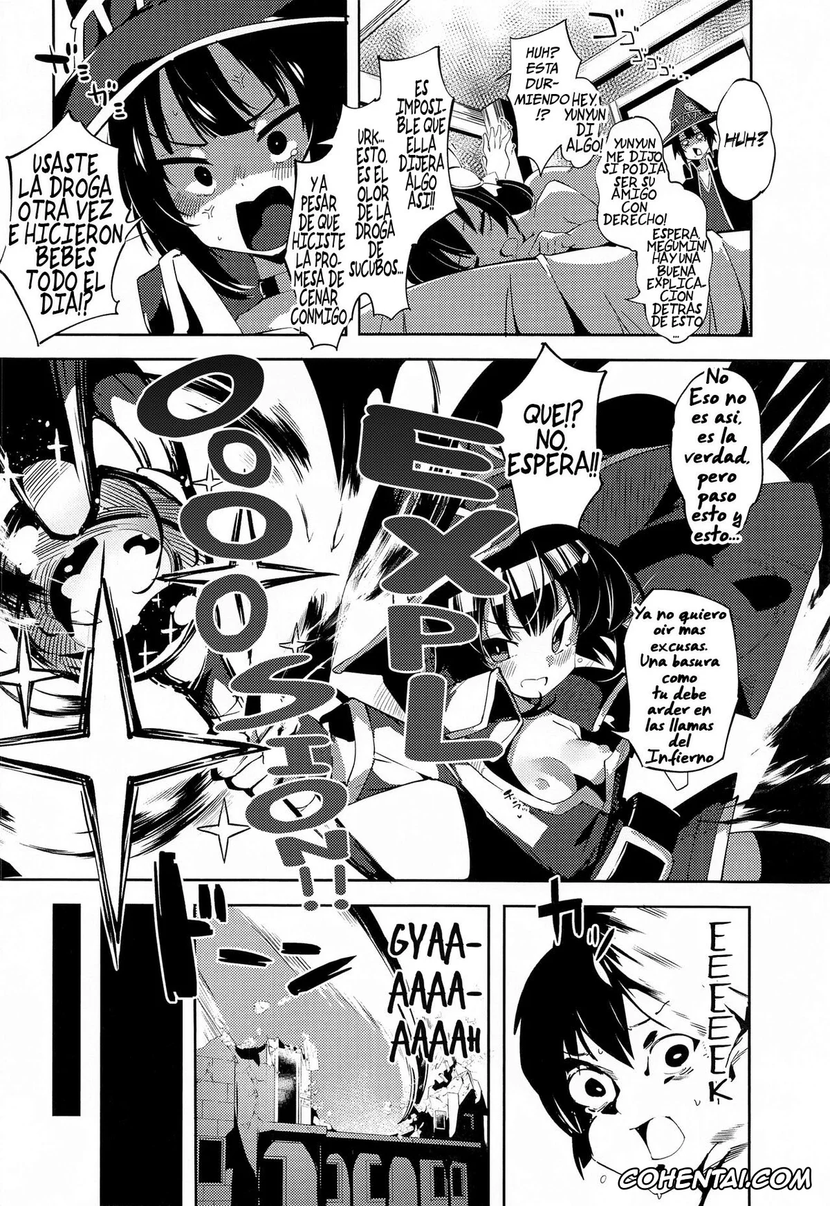 Kono Subarashii Sekai ni Syukufuku o! xxx, Kazuma Satou xxx, Yunyun xxx, Kono Subarashii Biyaku de Kimeseku o! 2 (Kono Subarashii Sekai ni Syukufuku o!), pagina 25