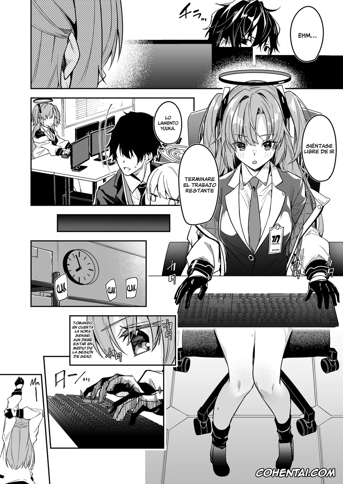Blue Archive xxx, Yuuka Hayase xxx, Watashi ga Sensei no Musessou o Kyousei Shimasu! (Blue Archive), pagina 4