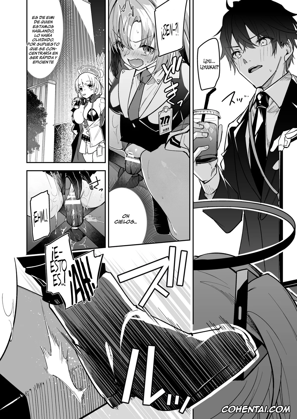 Blue Archive hentai, Yuuka Hayase hentai, Watashi ga Sensei no Musessou o Kyousei Shimasu! (Blue Archive), pagina 6